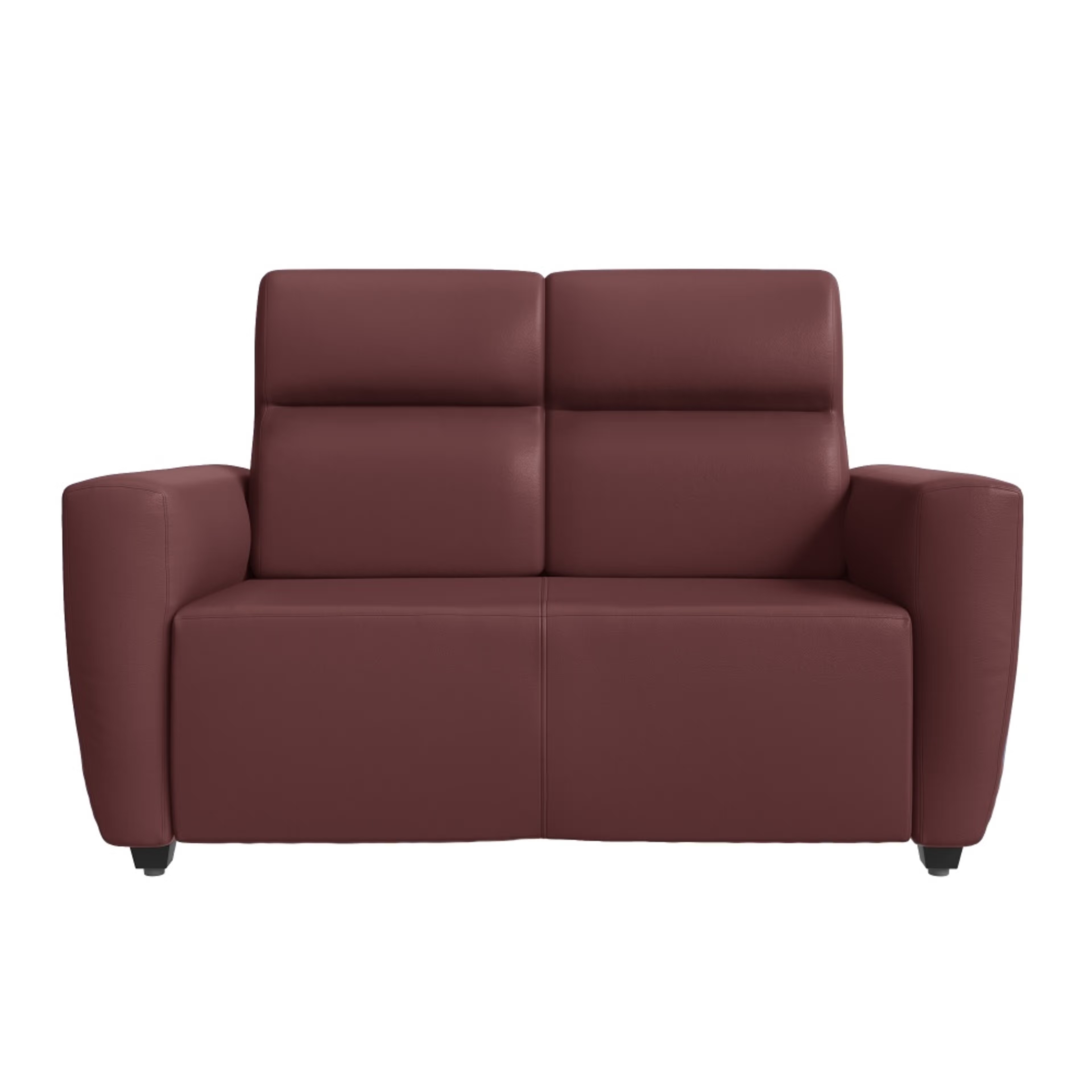 Wakefit Belize sofa-Two Seater Regular, Two Seater, Sangria