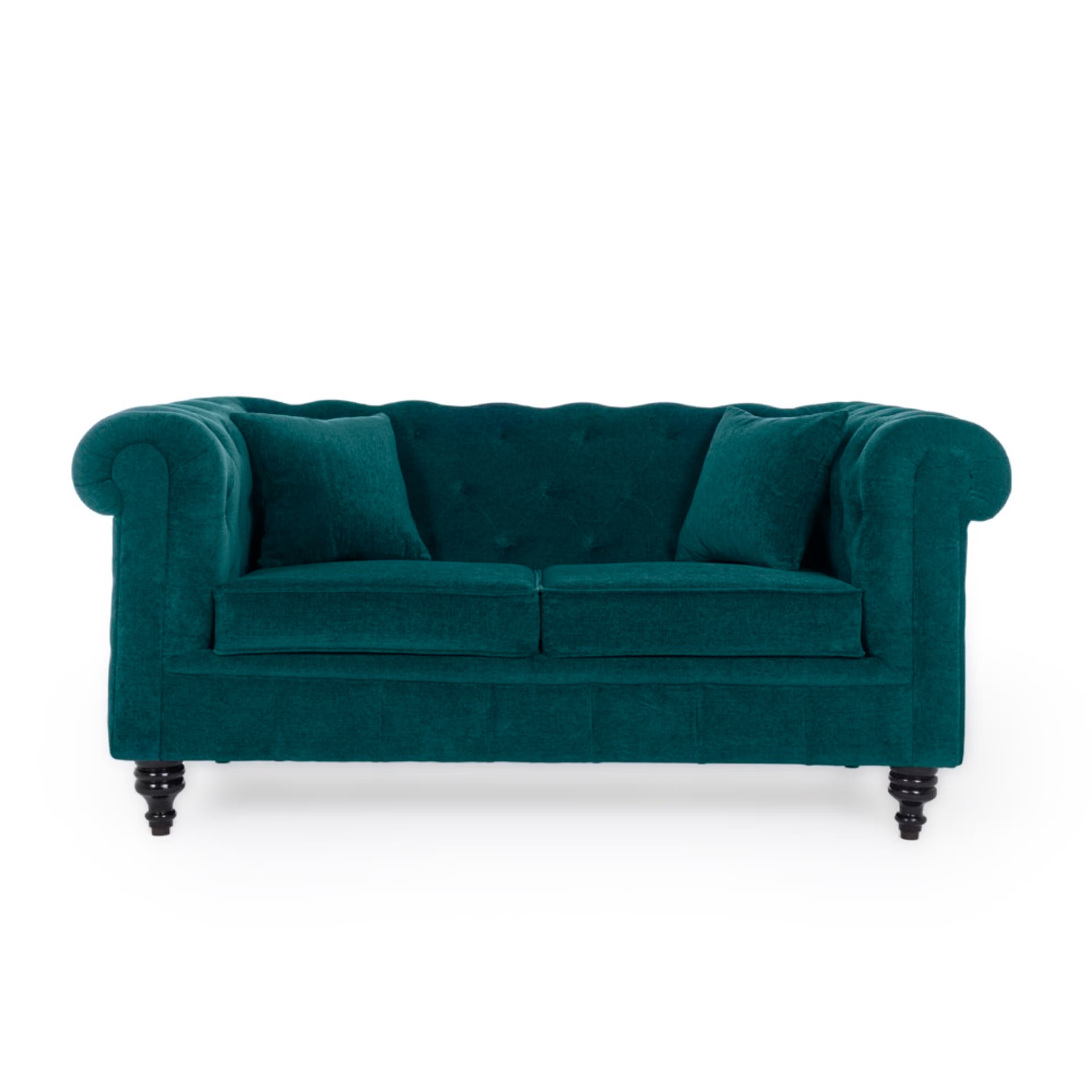 Wakefit Havana Sofa Set (2+1+1) Malibu Green 2 Seater + 1 Seater + 1 Seater, Malibu Green