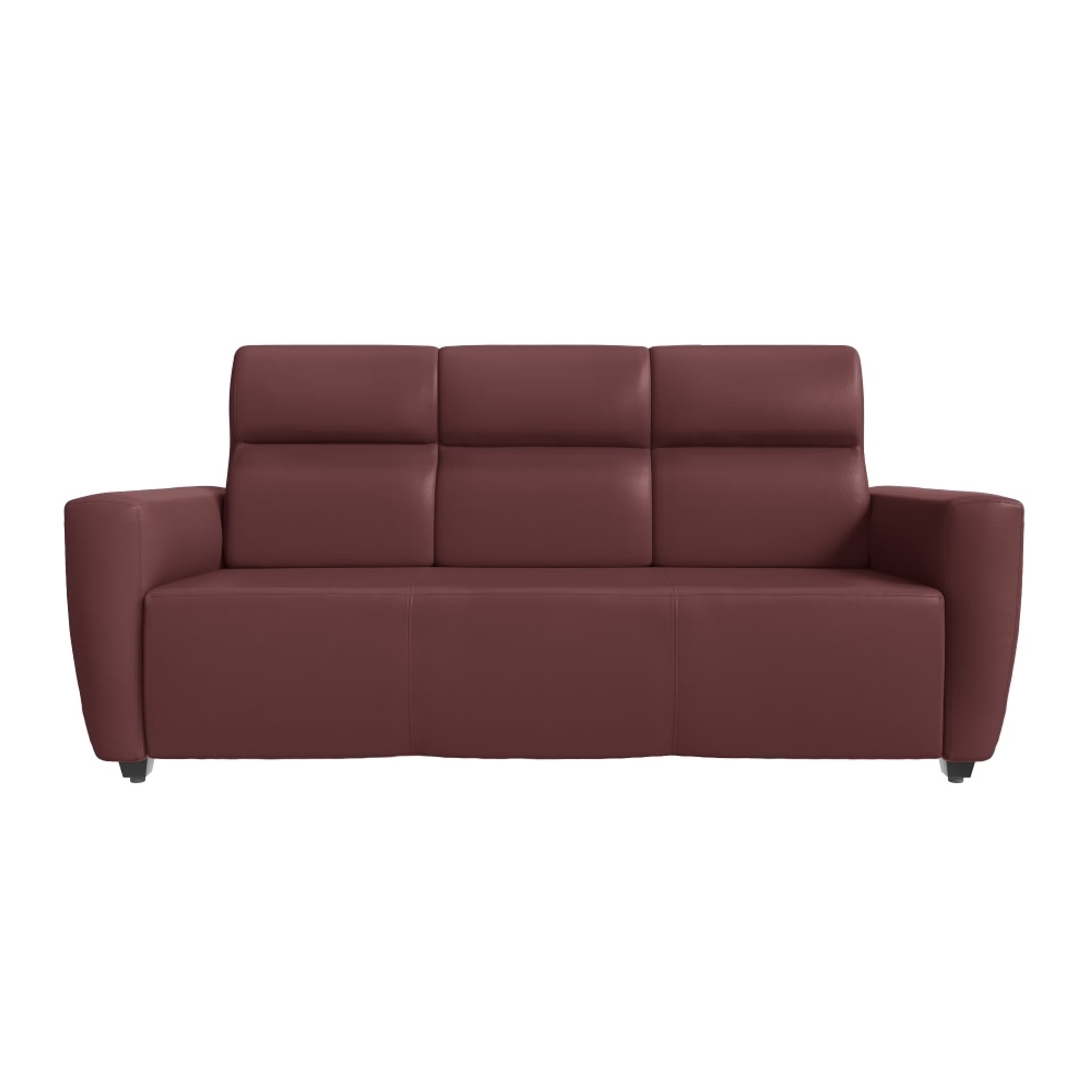 Wakefit Belize Sofa Set (3+2+1) Regular, 3+2+1 Seater, Sangria