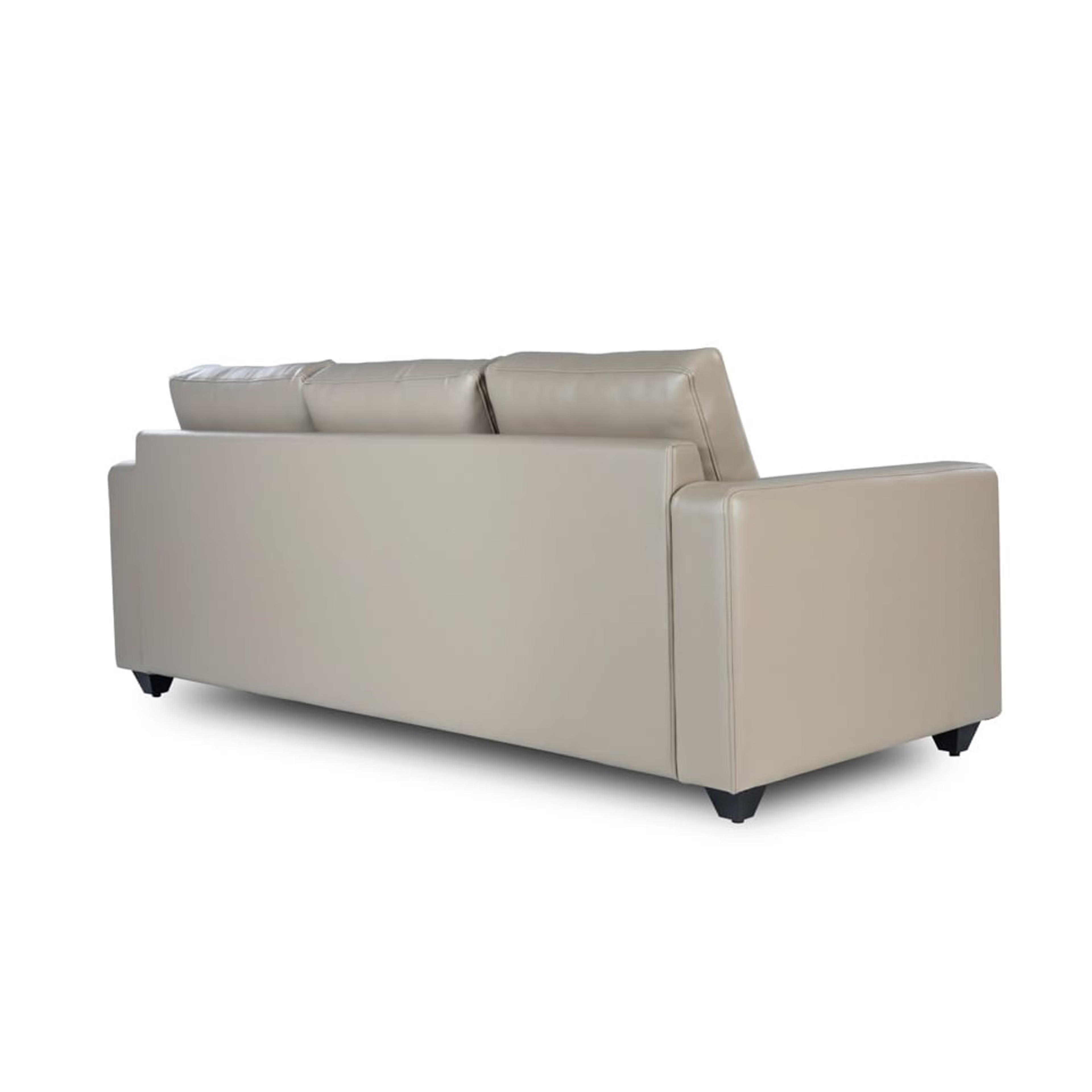Wakefit Napper Sofa - Three Seater Regular, Without Storage, 3, Cappuccino