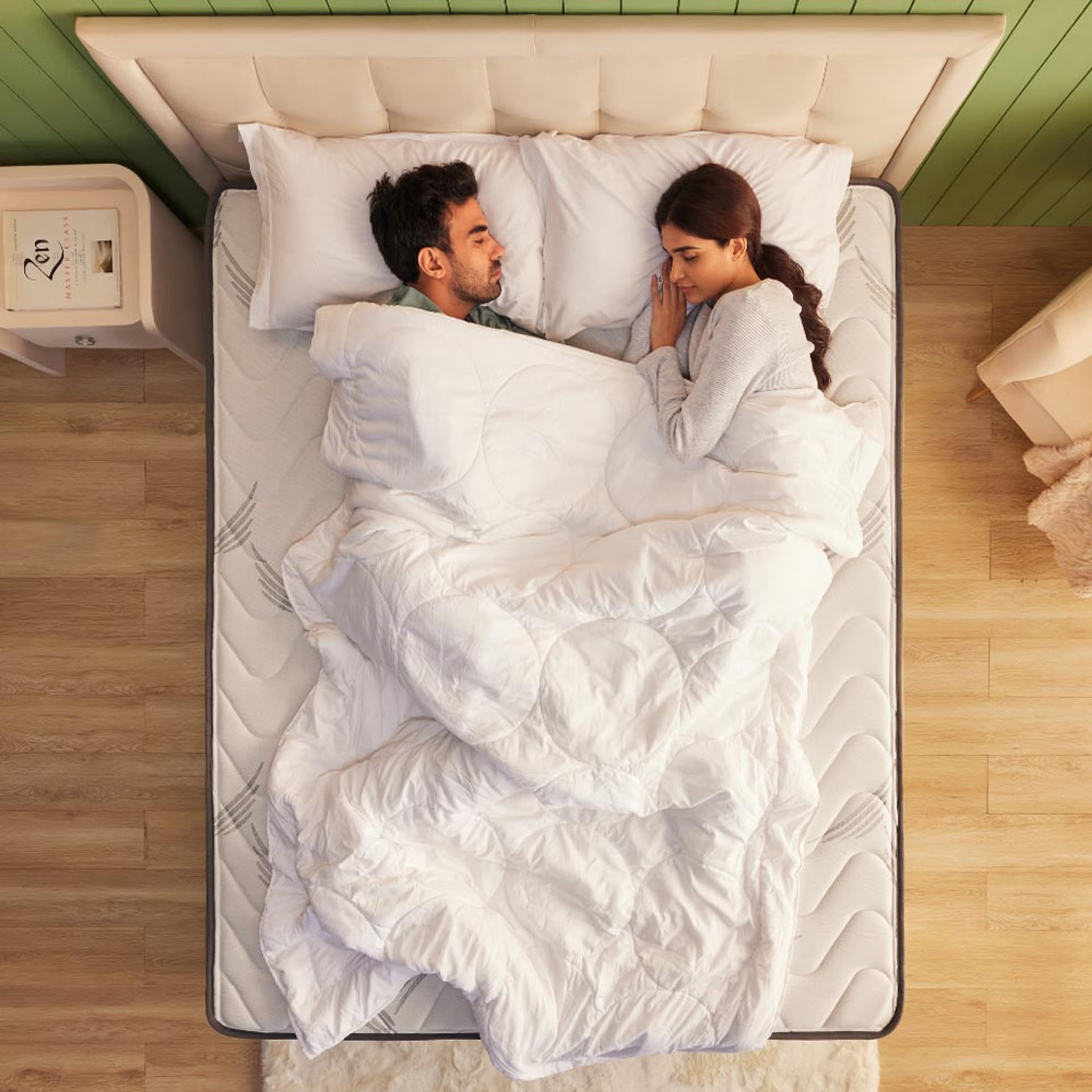 Wakefit Elevate Pocket Spring Mattress with Memory Foam Custom - 90" x 60" x 6" - 2.29m x 1.52m x 15.2cm 8 Wakefit Elevate Pocket Spring Mattress with Memory Foam Custom - 90" x 60" x 6" - 2.29m x 1.52m x 15.2cm