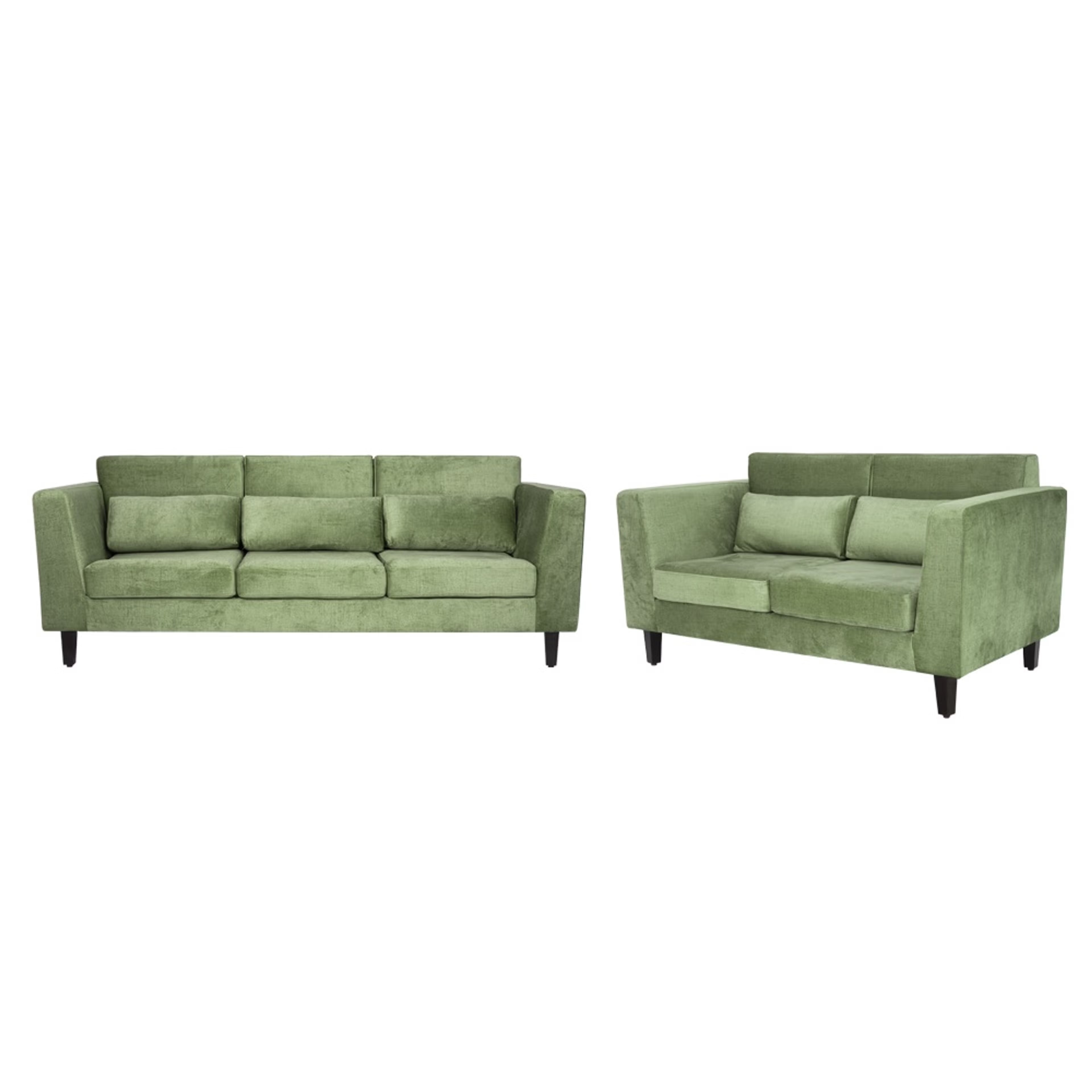 SnoozePro Plus Sofa Set - (3+2) Reflection Green Regular, 3 Seater + 2 Seater, Green