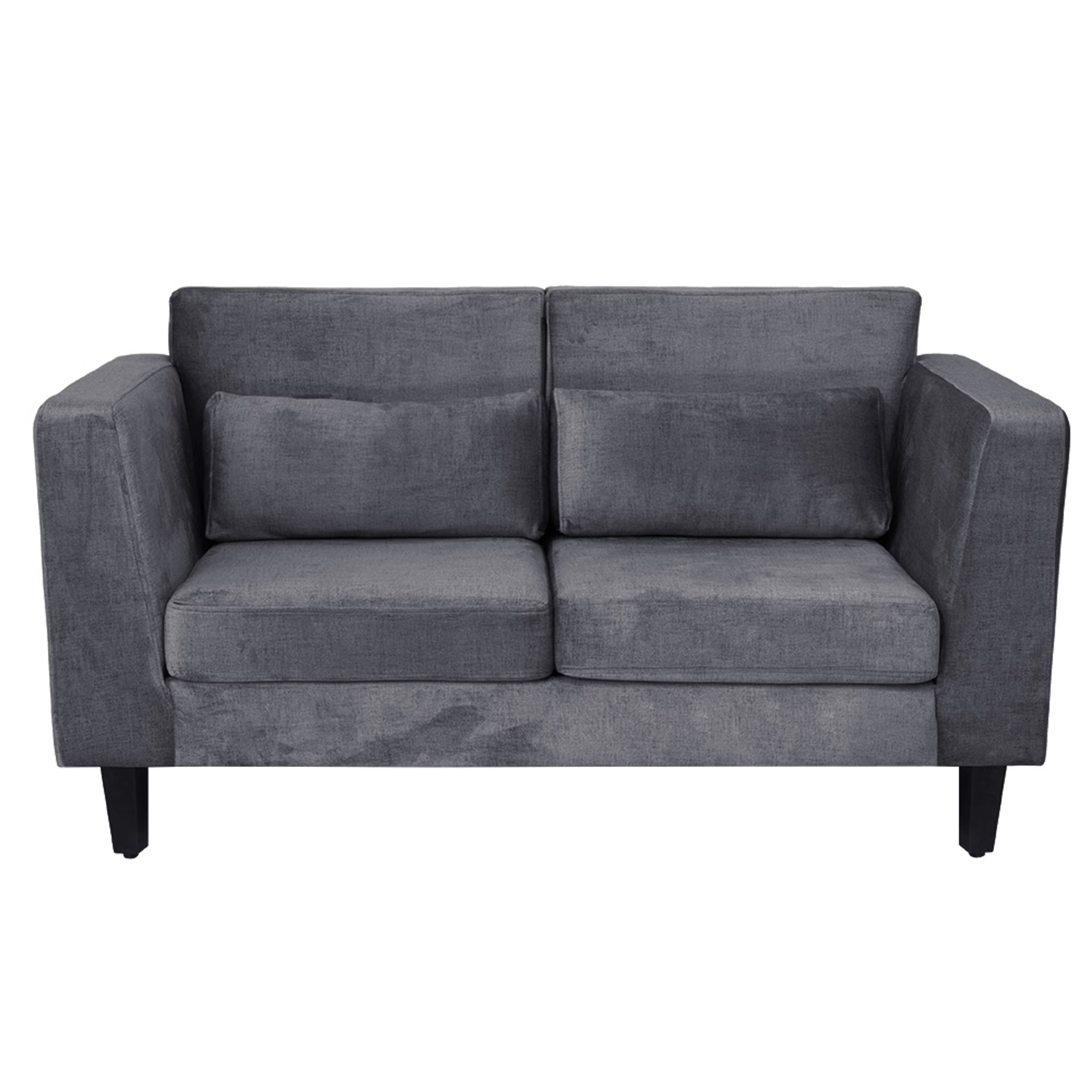 Home 27 SnoozePro Plus Sofa Set - (2+1+1) Reflection Charcoal Grey Regular, 2 Seater + 1 Seater + 1 Seater, Charcoal Grey