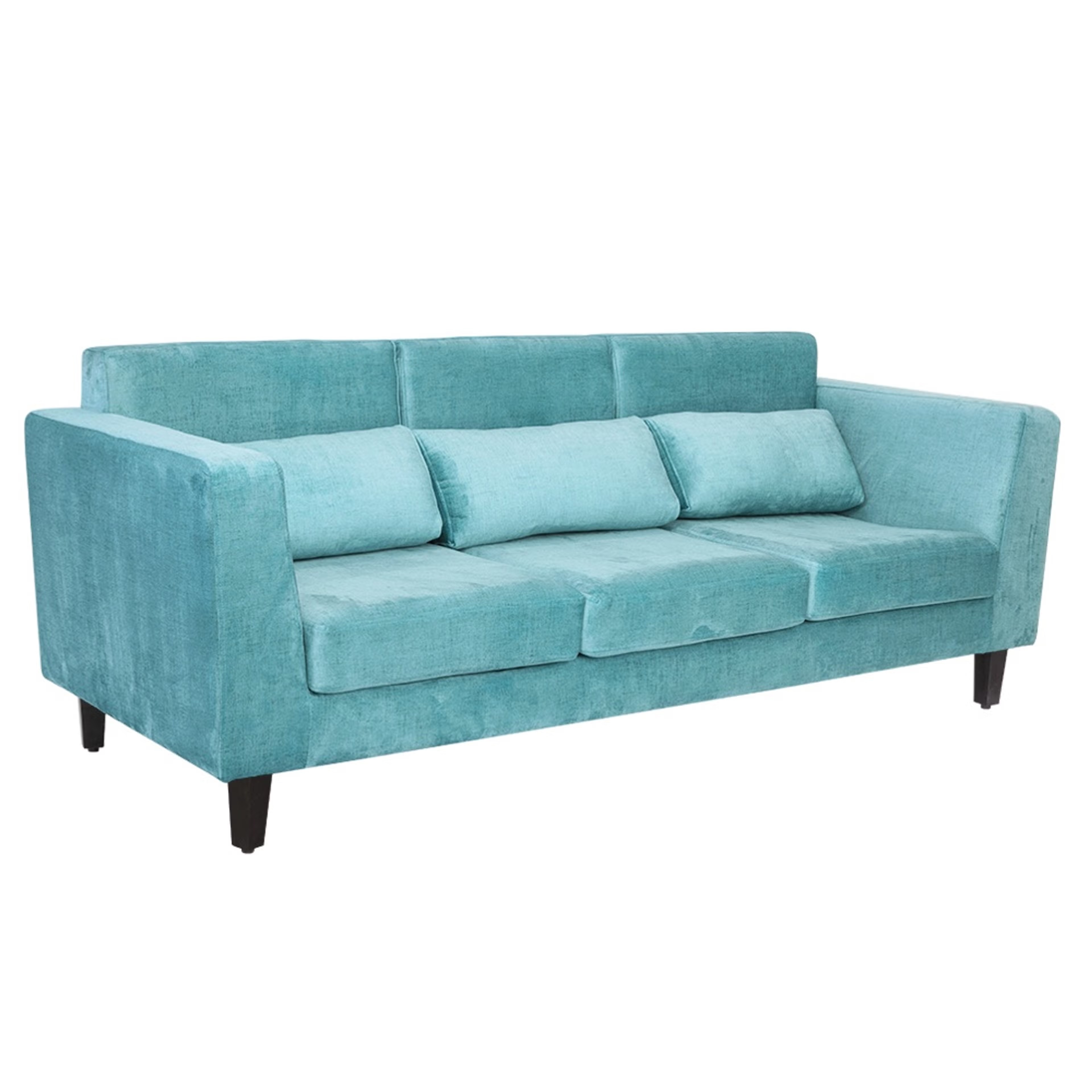 SnoozePro Plus Sofa Set - (3+2+1) Reflection Aqua Blue Regular, 3 Seater + 2 Seater + 1 Seater, Aqua Blue 6 SnoozePro Plus Sofa Set - (3+2+1) Reflection Aqua Blue Regular, 3 Seater + 2 Seater + 1 Seater, Aqua Blue