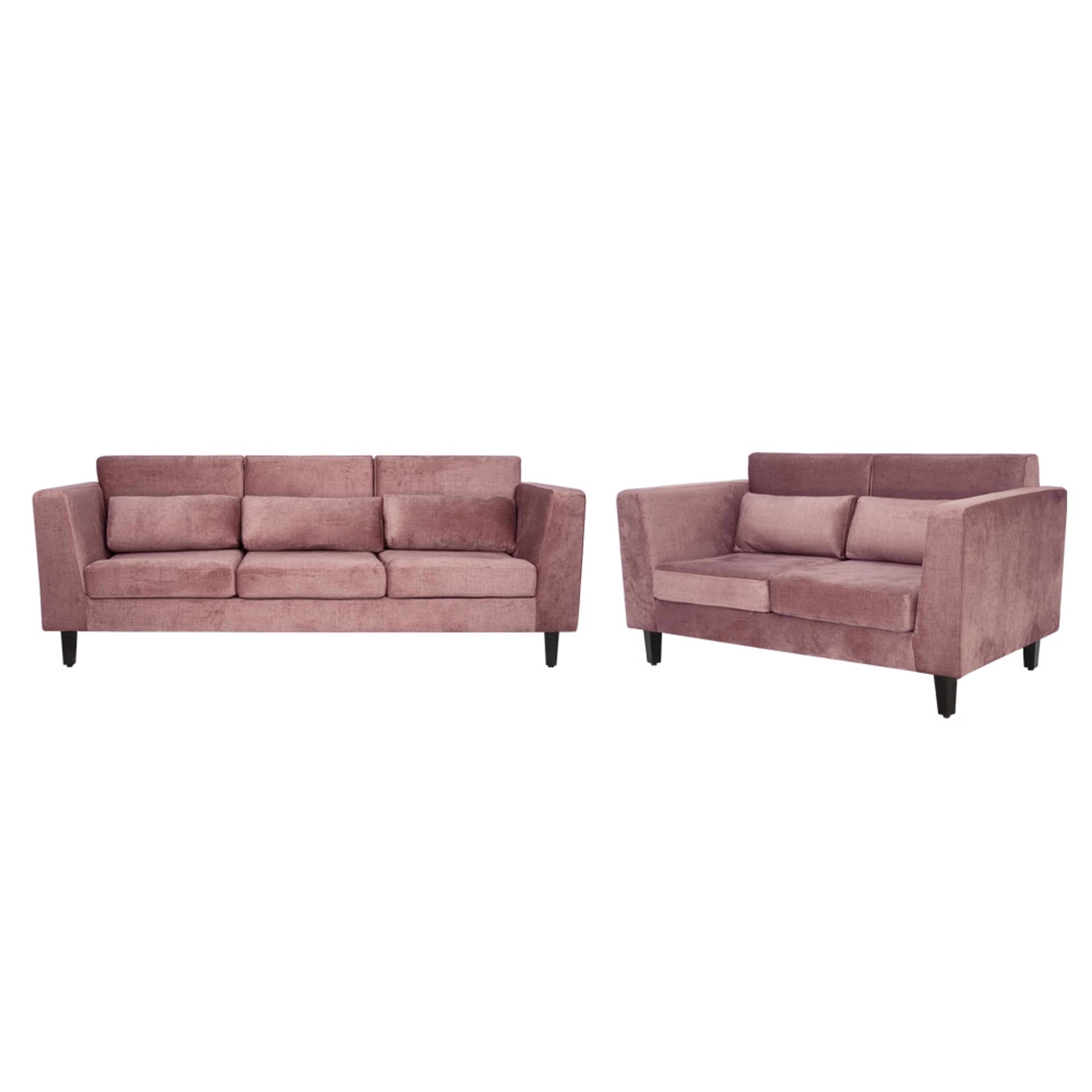 Home 36 SnoozePro Plus Sofa Set - (3+2) Reflection Rose Brown Regular, 3 Seater + 2 Seater, Rose Brown