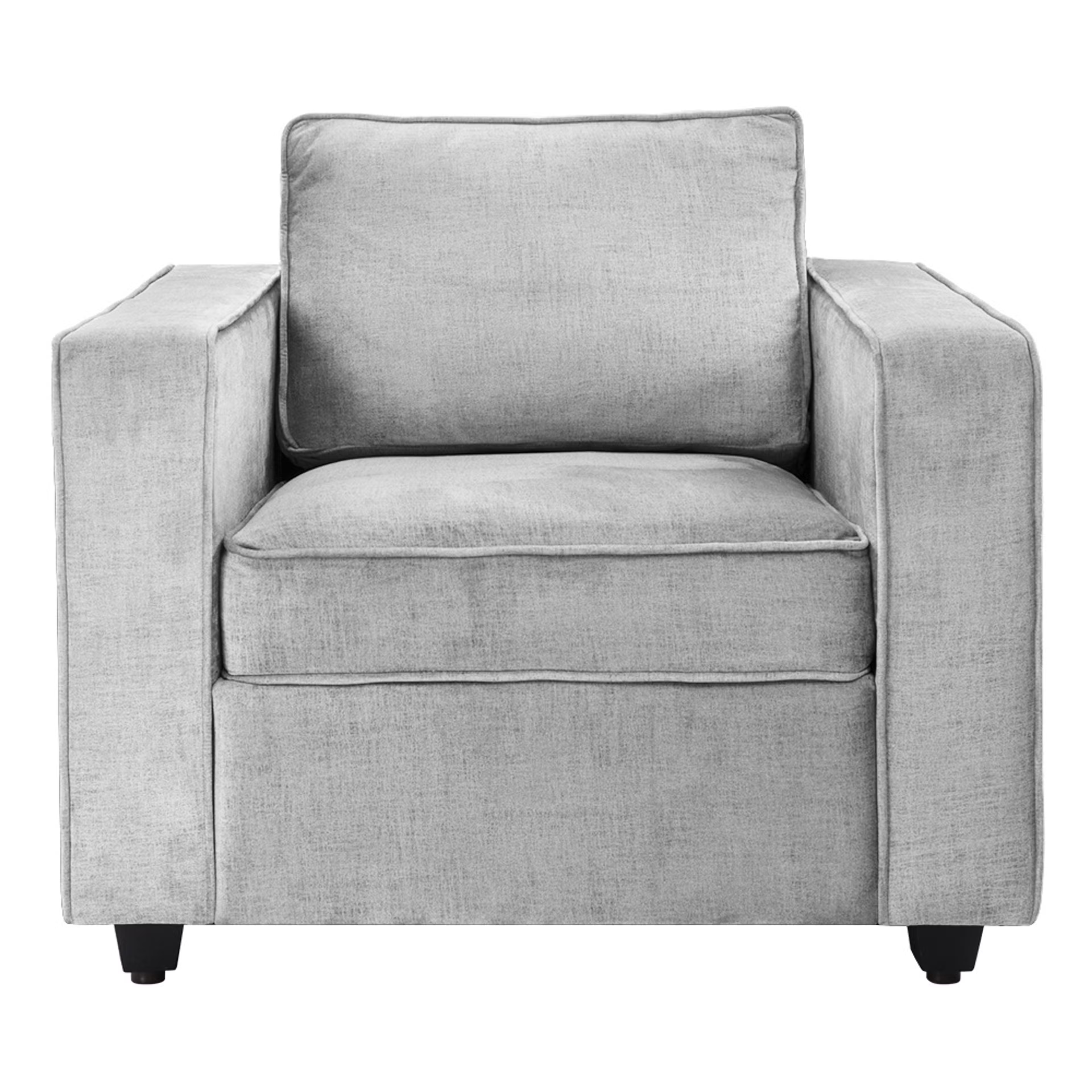 Home 25 Napper Plus Sofa - Single Seater Reflection White Regular, Single Seater, White