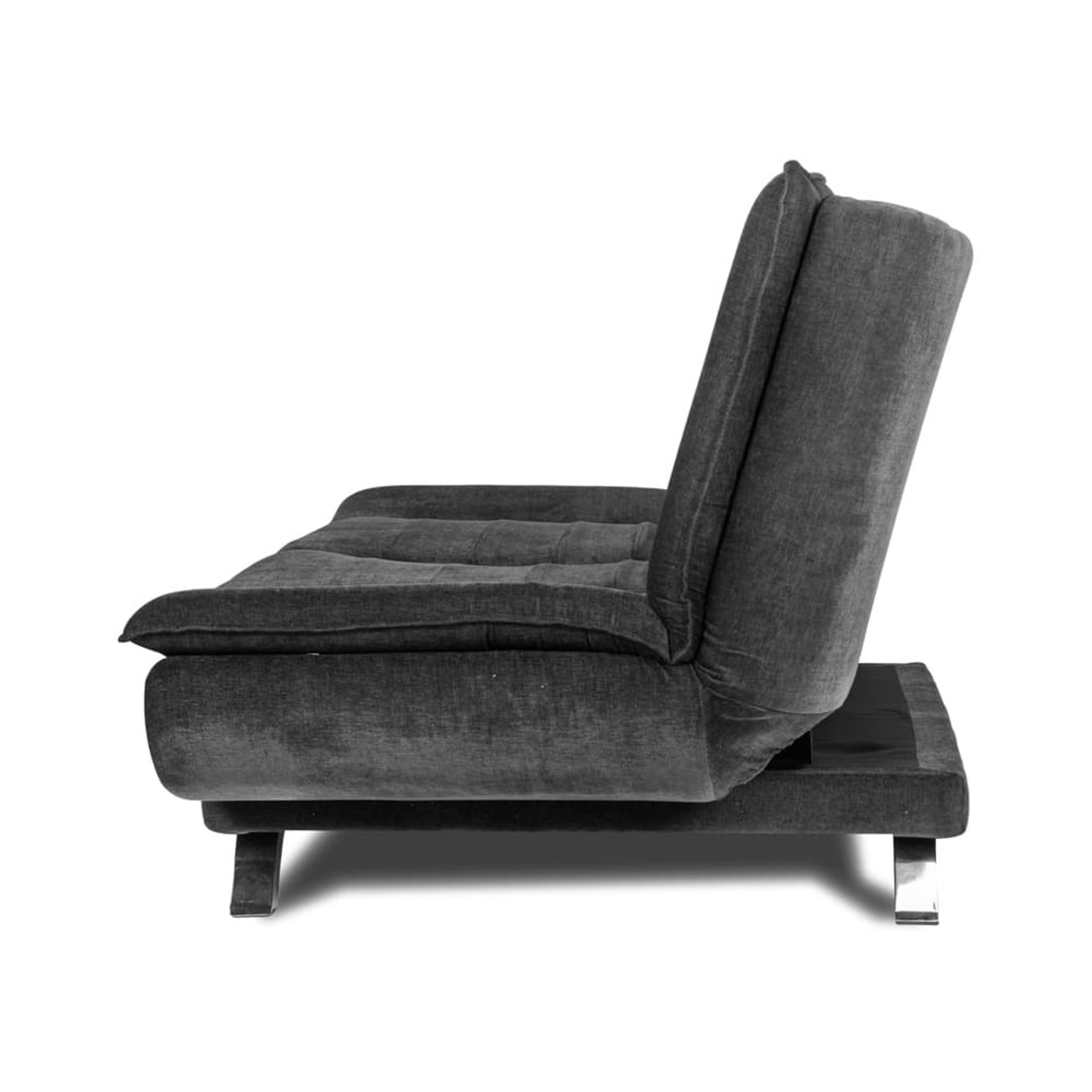 Home 32 Wakefit Amoeba Sofa cum Bed Three Seater, Smoke Grey