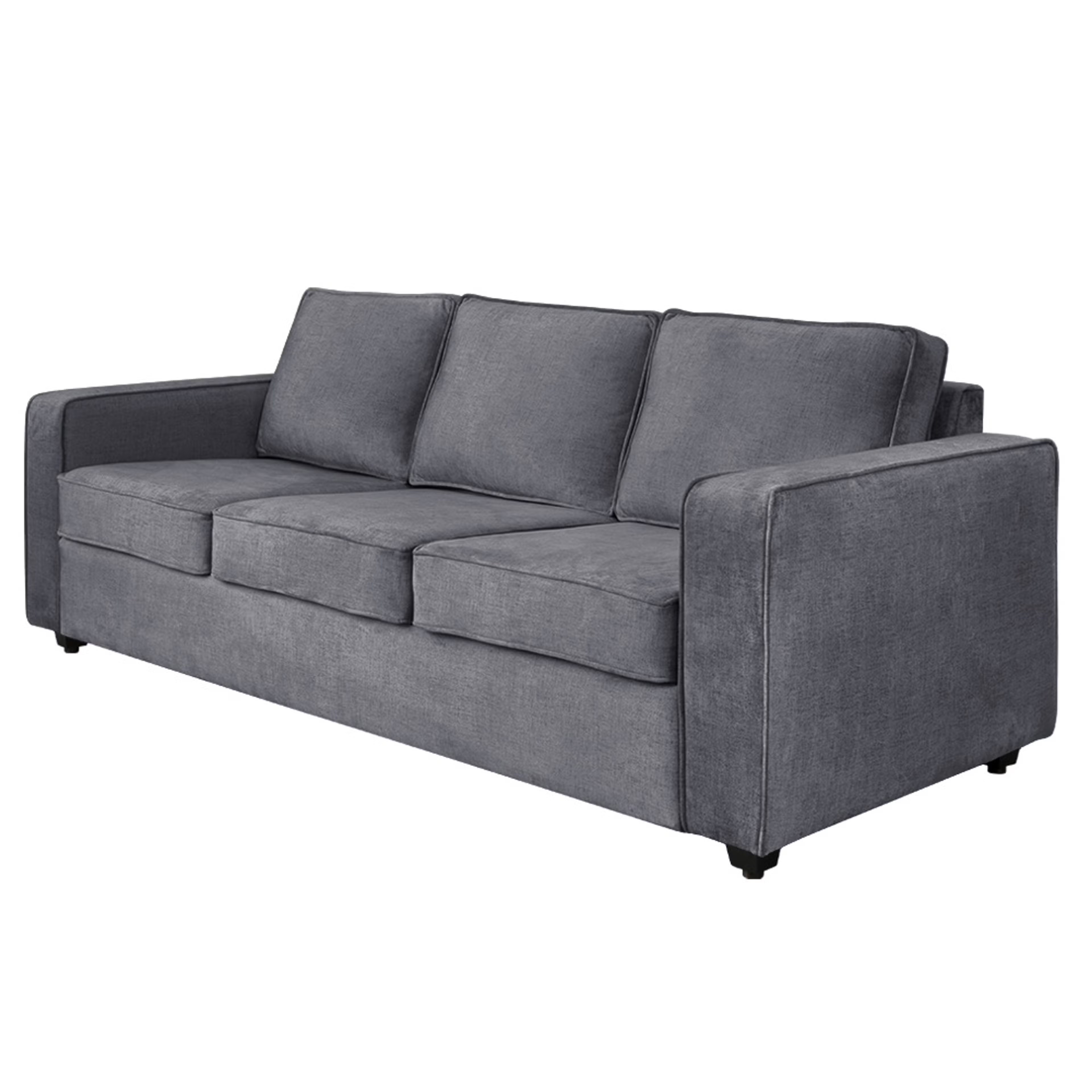Napper Plus Sofa - Three Seater Reflection Charcoal Grey Regular, Three Seater, Charcoal Grey