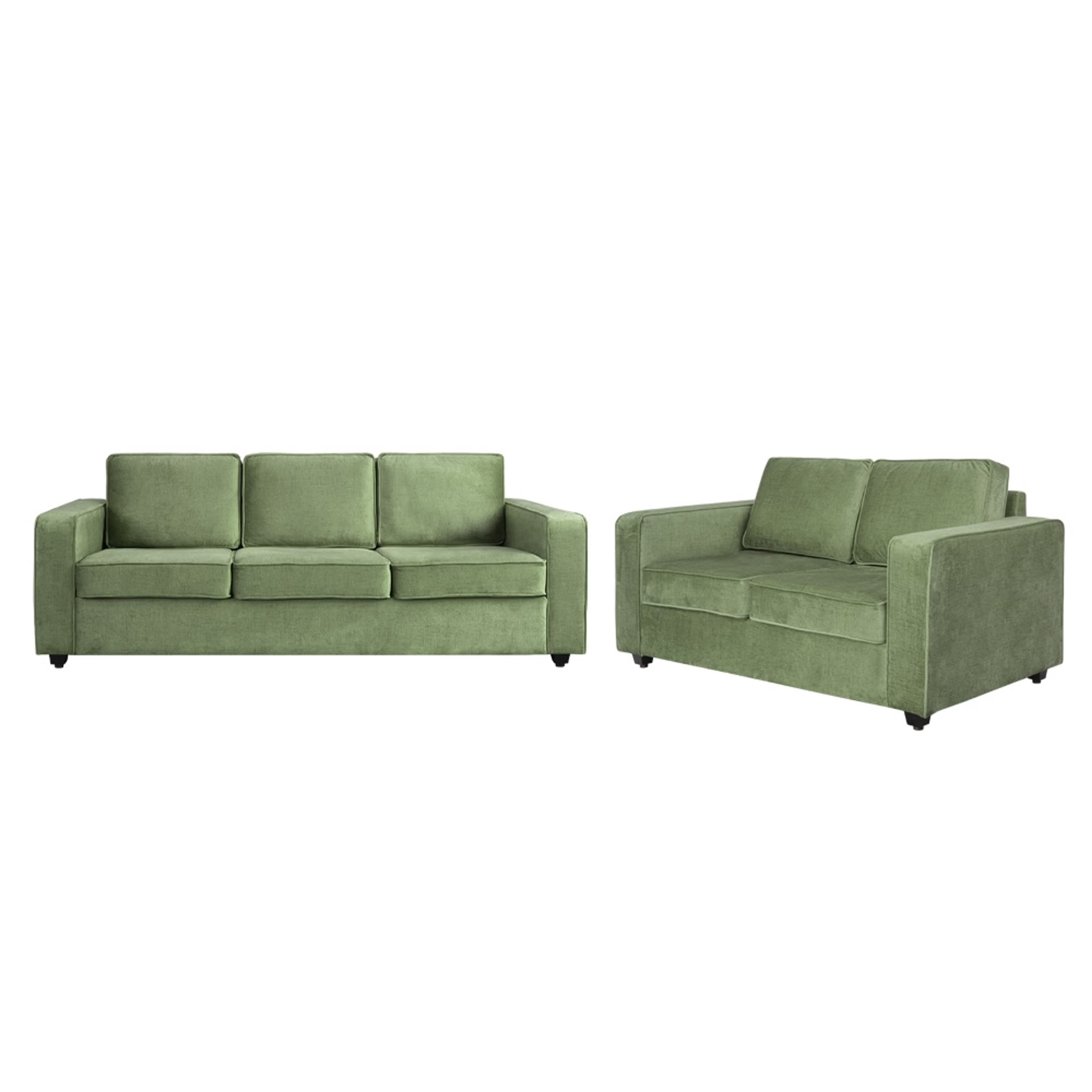 Napper Plus Sofa Set - (3+2) Reflection Green Regular, Set (3+2), Green