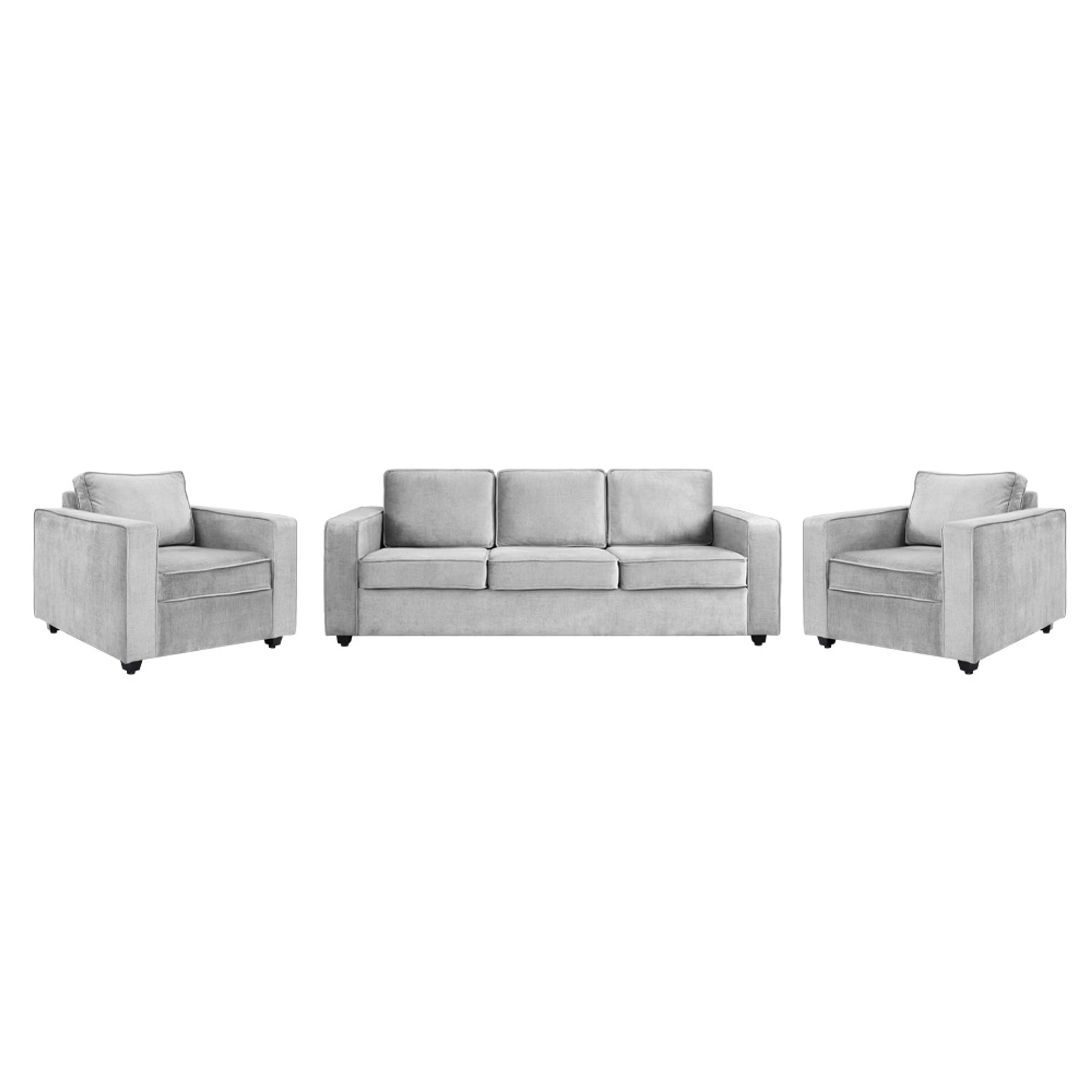 Napper Plus Sofa Set - (3+1+1) Reflection White Regular, Set (3+1+1), White