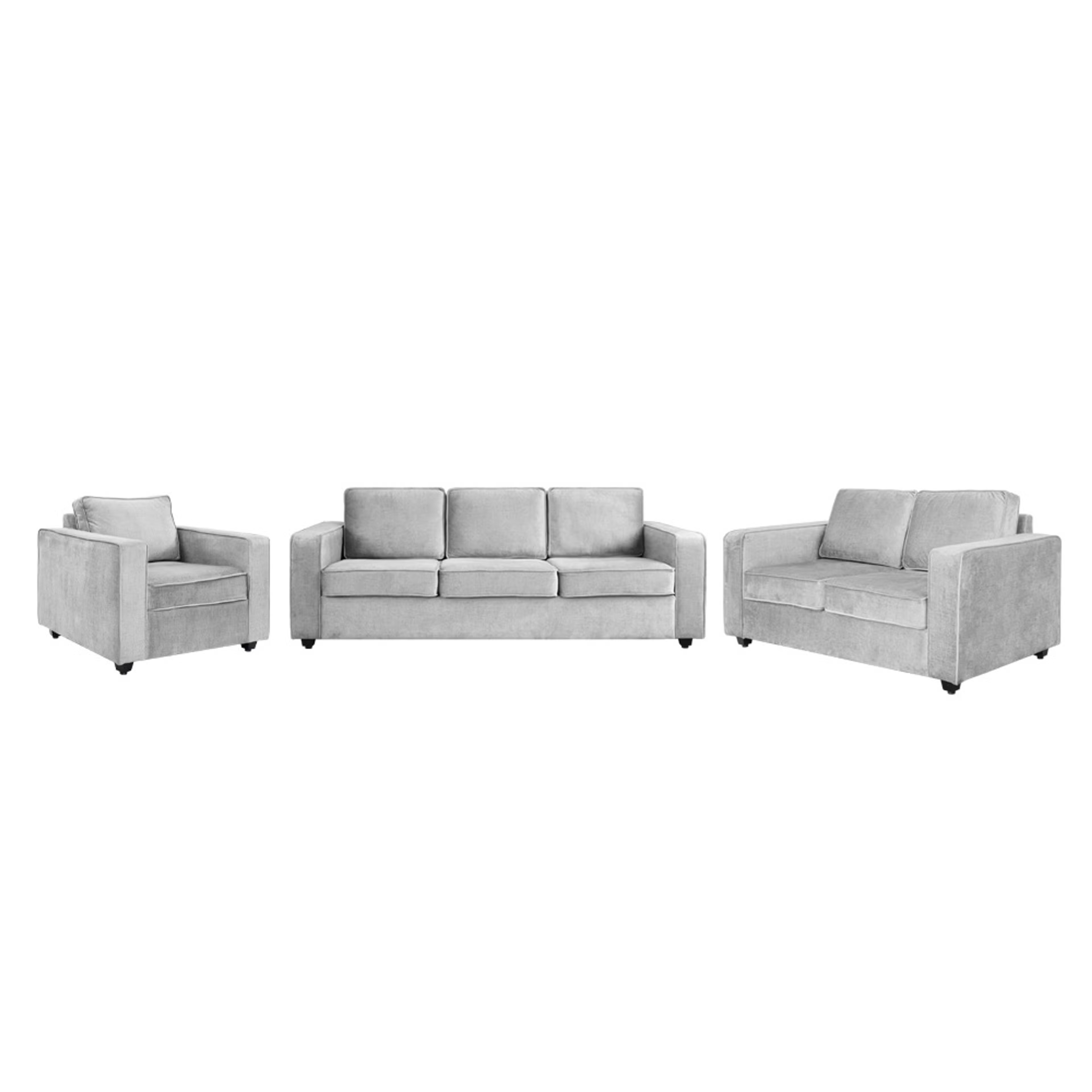 Napper Plus Sofa Set - (3+2+1) Reflection White Regular, Set (3+2+1), White