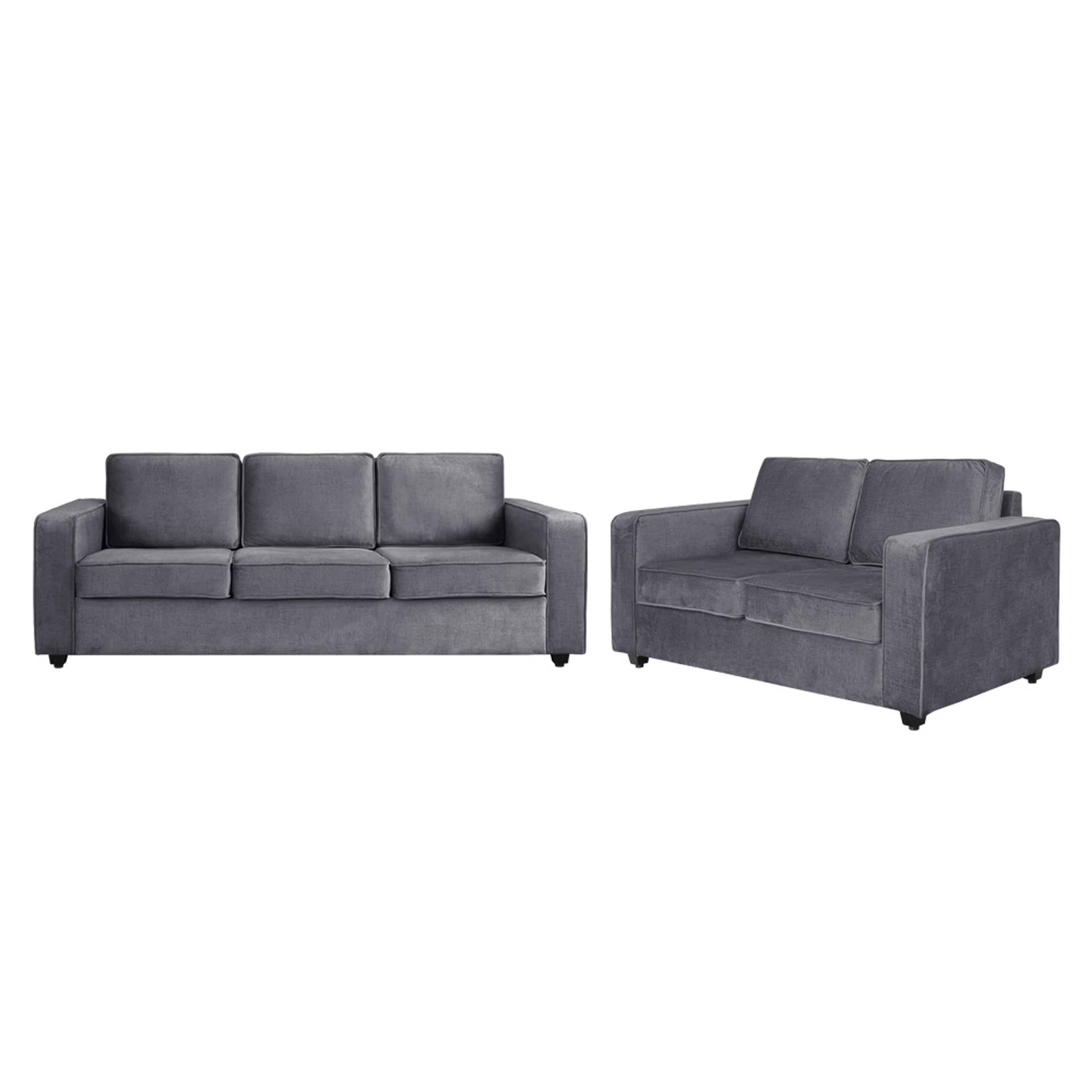 Napper Plus Sofa Set - (3+2) Reflection Charcoal Grey Regular, Set (3+2), Charcoal Grey