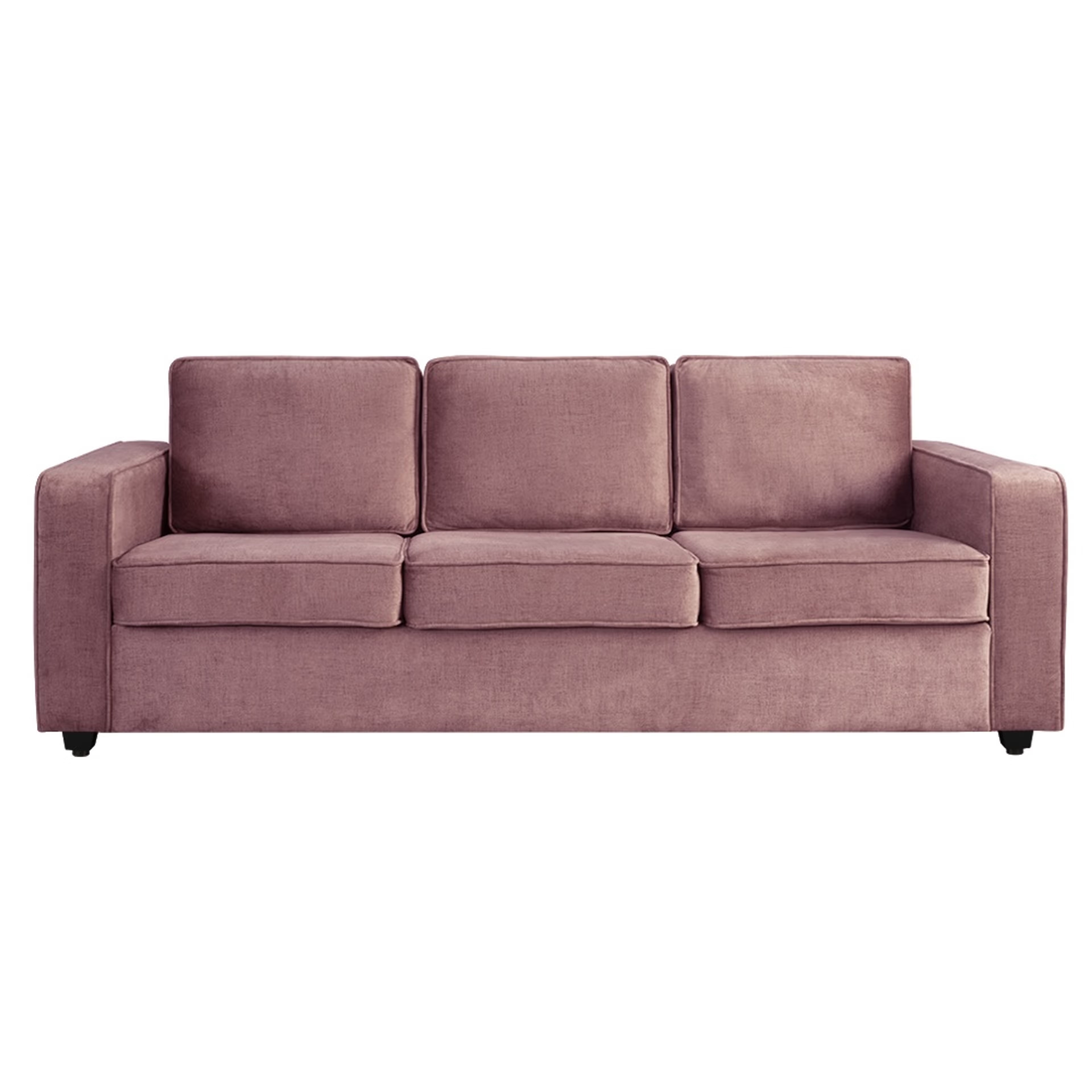 Home 27 Napper Plus Sofa Set - (3+1+1) Reflection Rose Brown Regular, Set (3+1+1), Rose Brown