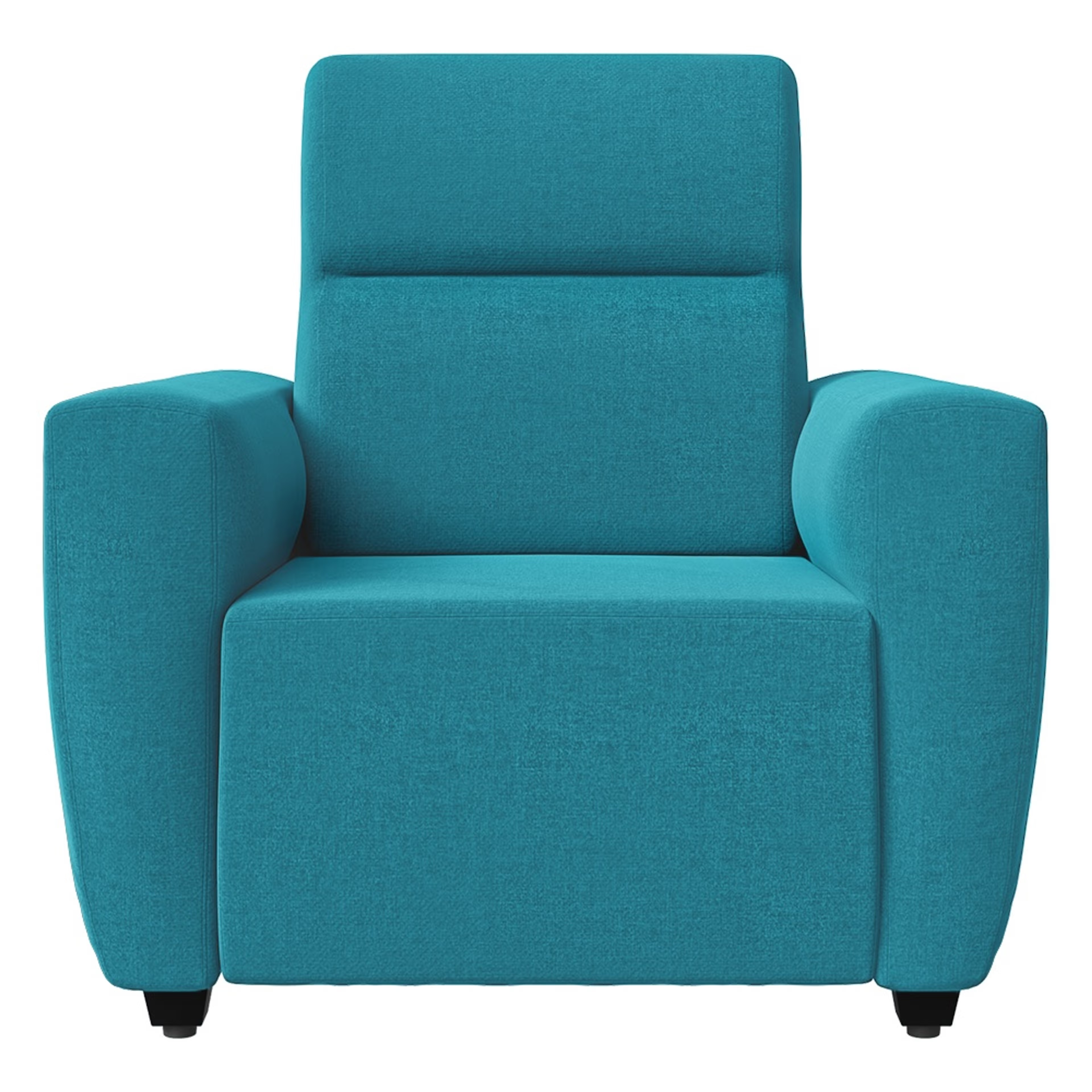 Wakefit Belize Sofa - Single Seater Regular, One Seater, Malibu Green