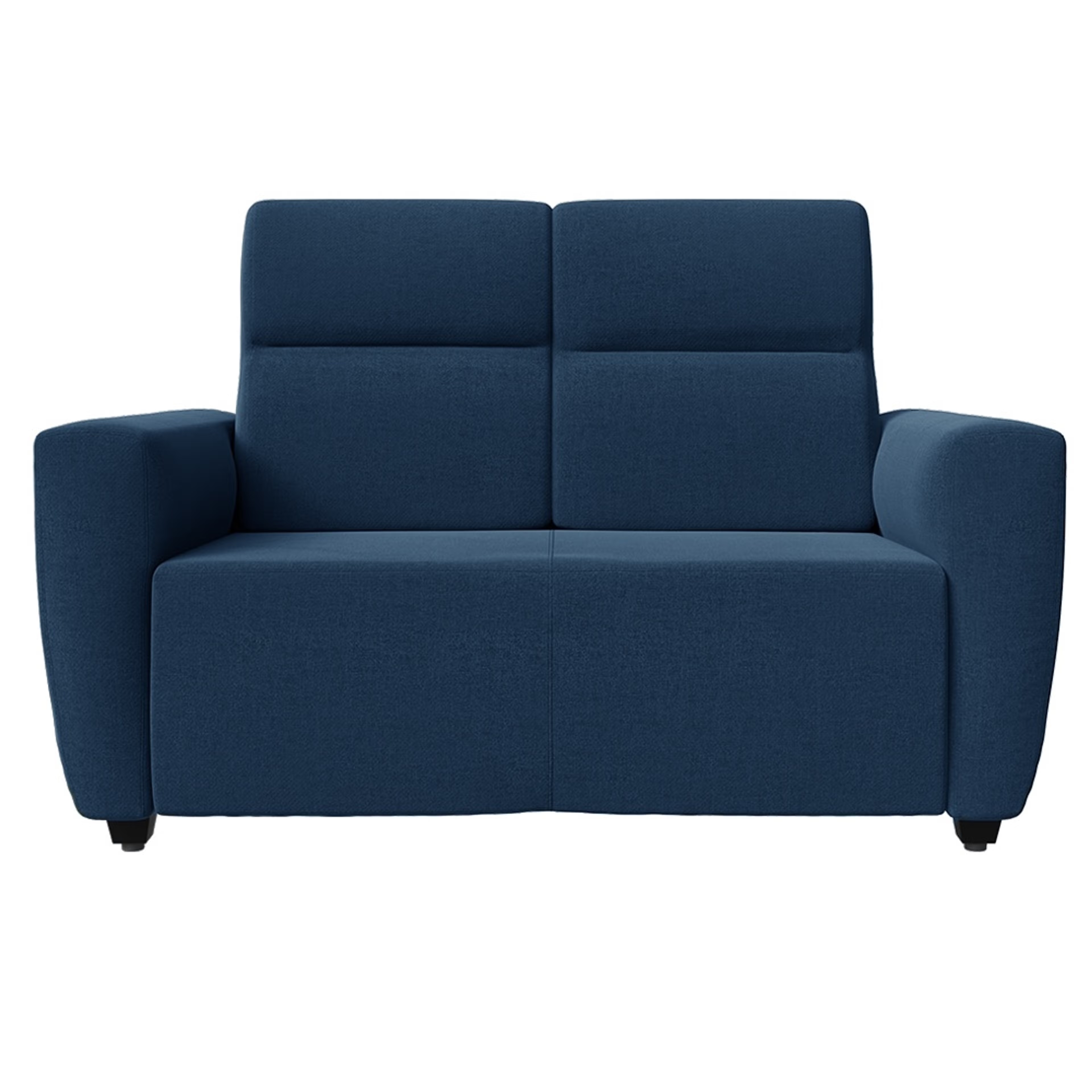 Wakefit Belize Sofa - Two Seater Regular, Two Seater, Cobalt Blue
