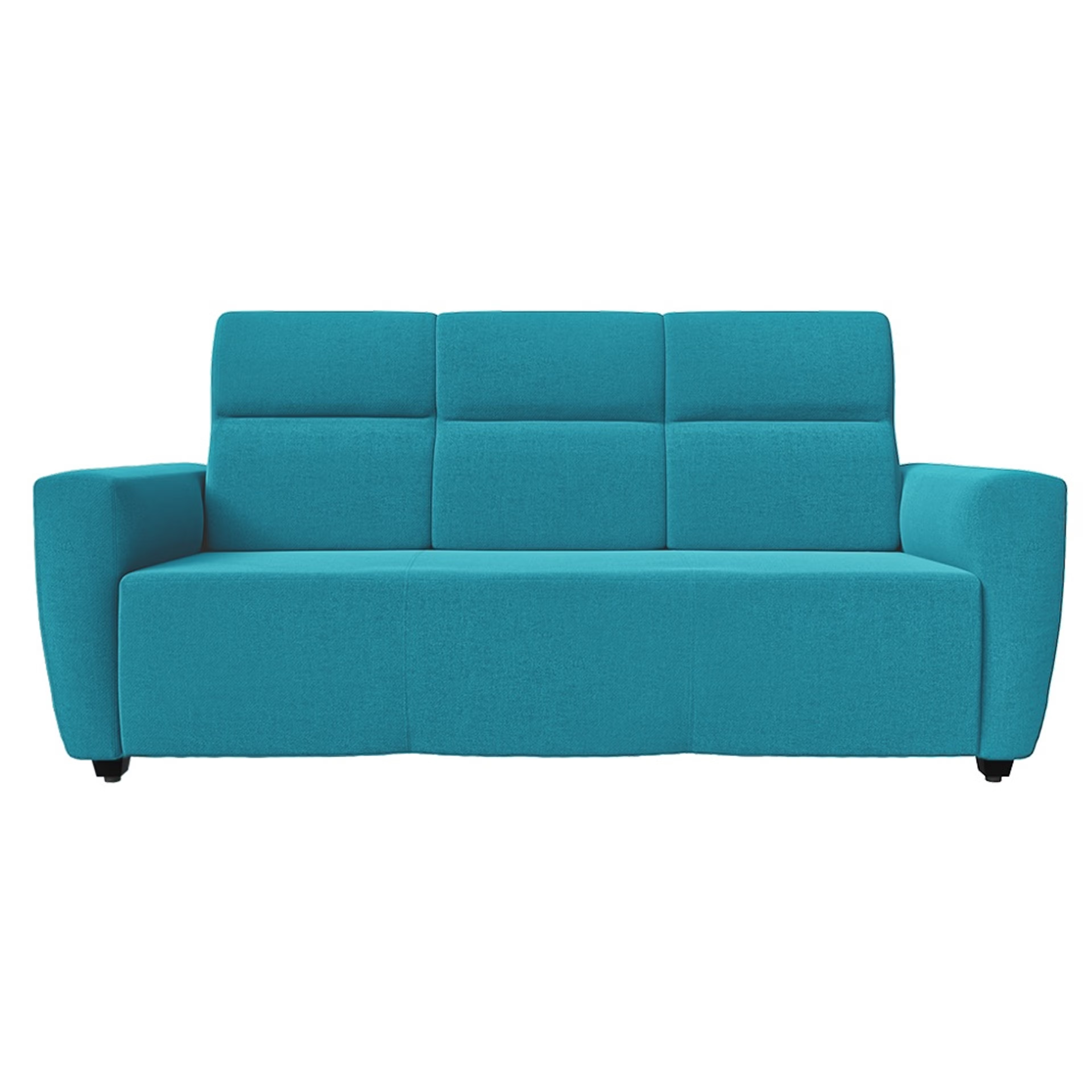 Home 35 Wakefit Belize Sofa Set (3+1+1) Regular, 3+1+1 Seater, Malibu Green
