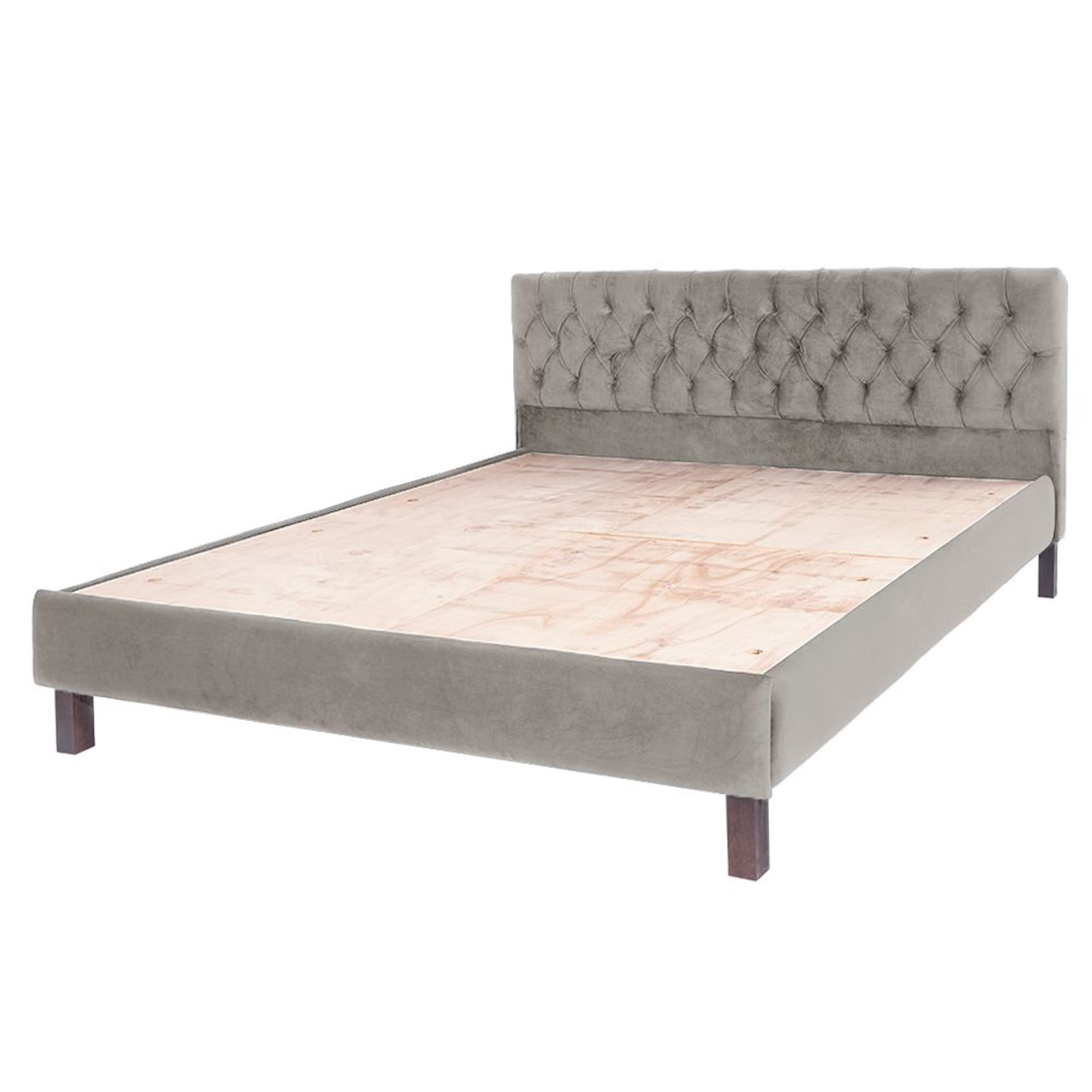Wakefit Solis Upholstered Queen Bed without Storage (Velvet tuscan tan) Queen - 78" x 60 5 Wakefit Solis Upholstered Queen Bed without Storage (Velvet tuscan tan) Queen - 78" x 60\