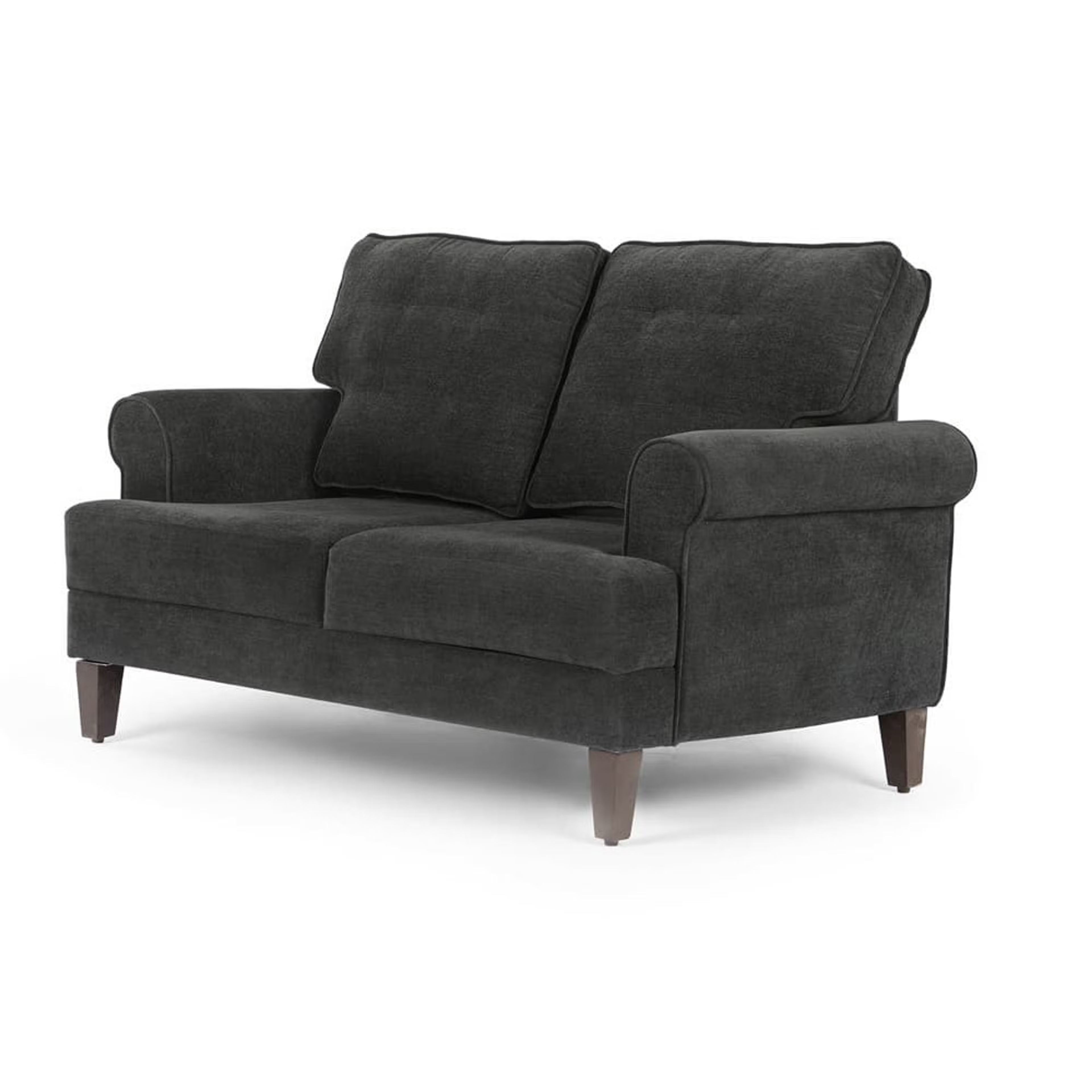 Home 26 Wakefit Dreamer Sofa - Two Seater Regular, 2, Malphino Smoke Grey