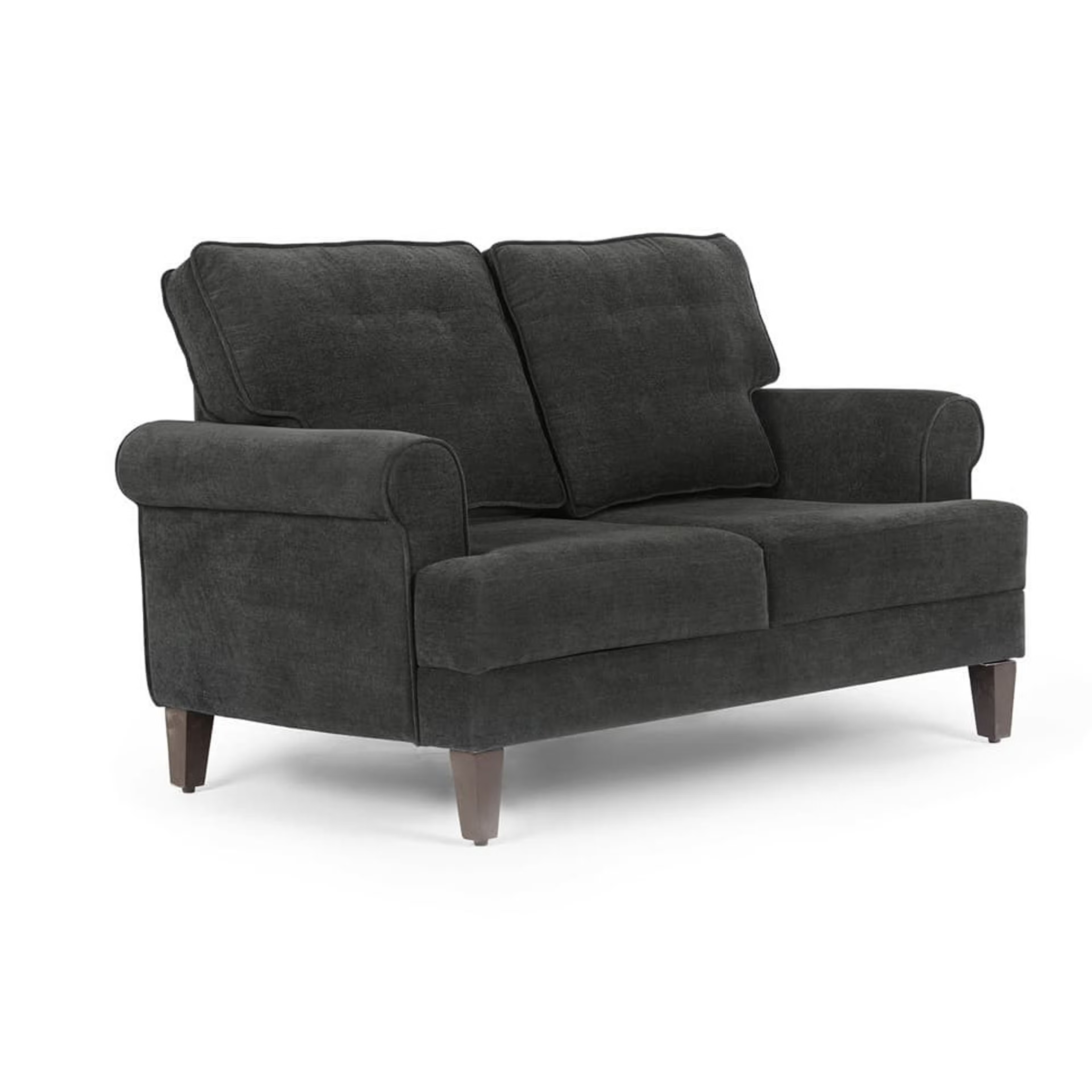 Home 32 Wakefit Dreamer Sofa Set (2+1+1) Regular, 2 + 1 + 1, Malphino Smoke Grey
