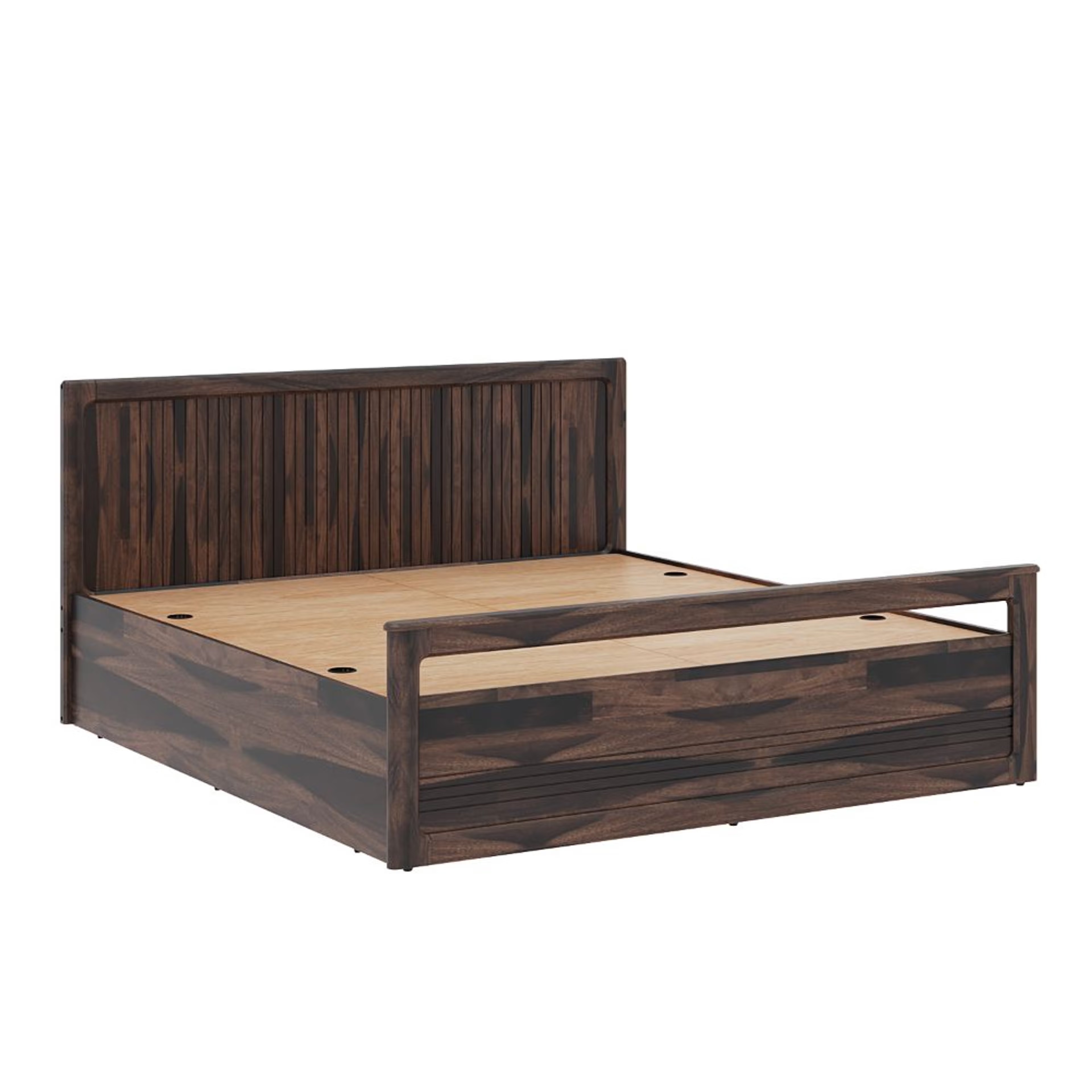 Wakefit Santi sheesham wood king size bed with Storage King - 78" x 72 5 Wakefit Santi sheesham wood king size bed with Storage King - 78" x 72\