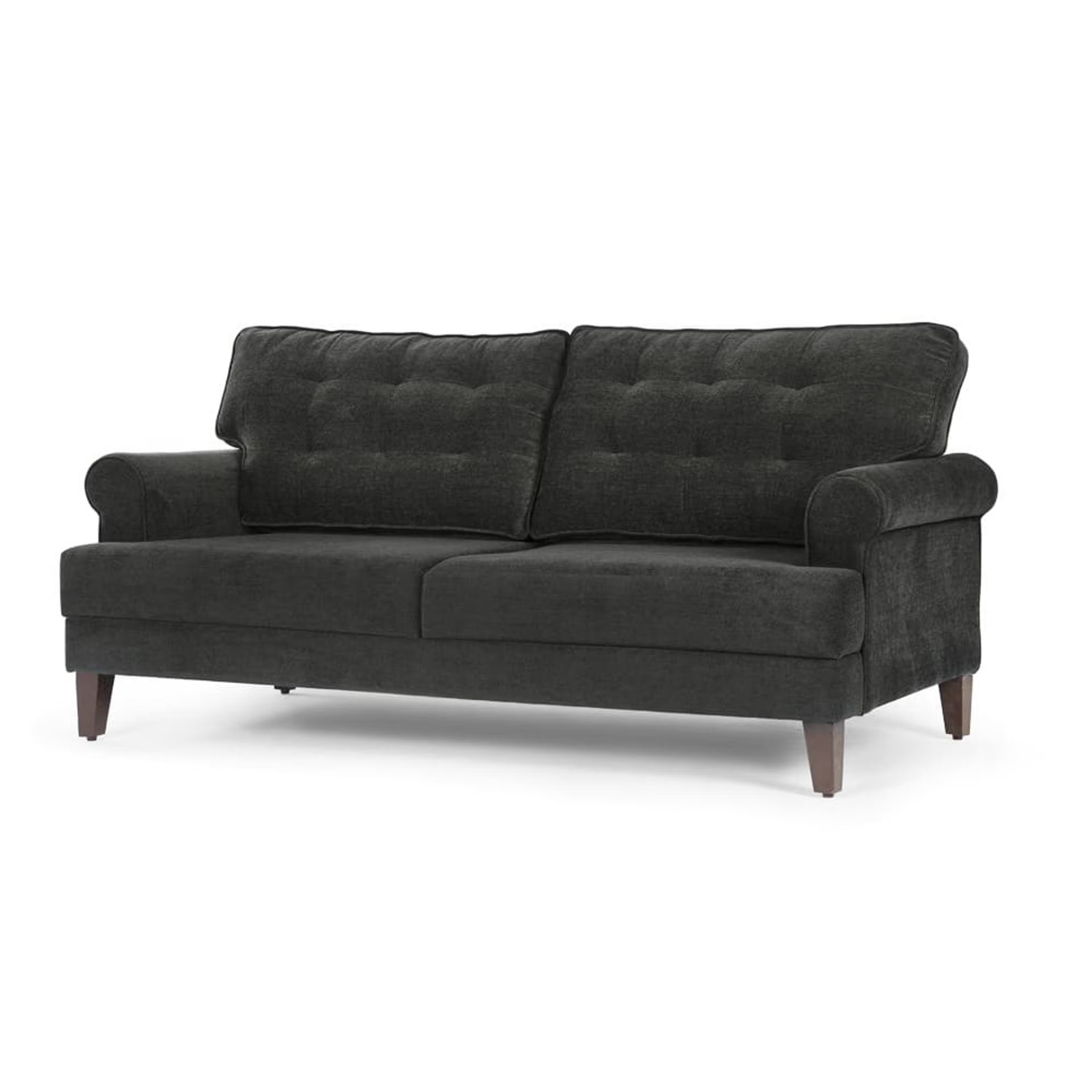Home 27 Wakefit Dreamer Sofa Set (3+2+1) Regular, 3 + 2 + 1, Malphino Smoke Grey