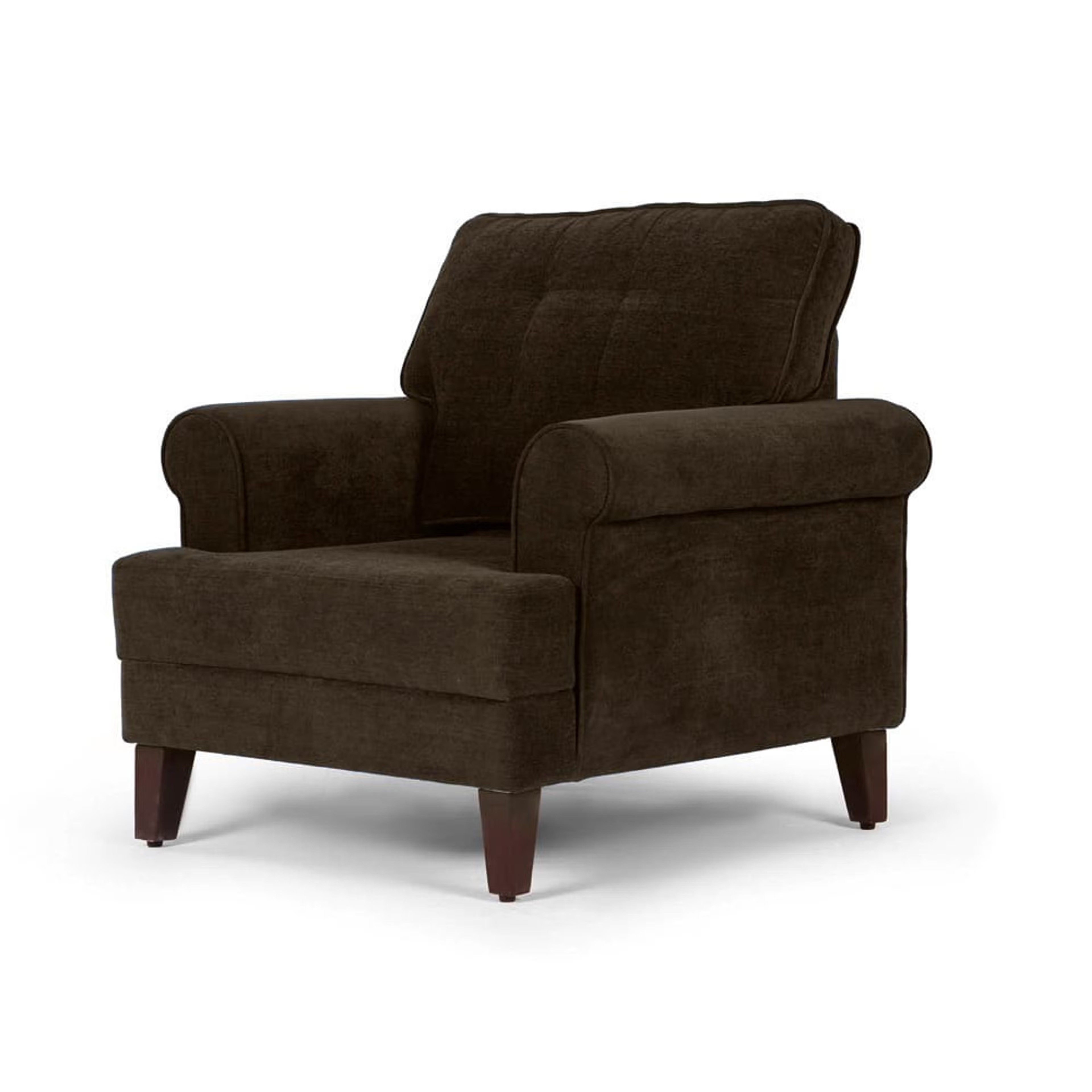 Wakefit Dreamer Sofa - Single Seater Regular, 1, Malphino Dark Earth 2 Wakefit Dreamer Sofa - Single Seater Regular, 1, Malphino Dark Earth