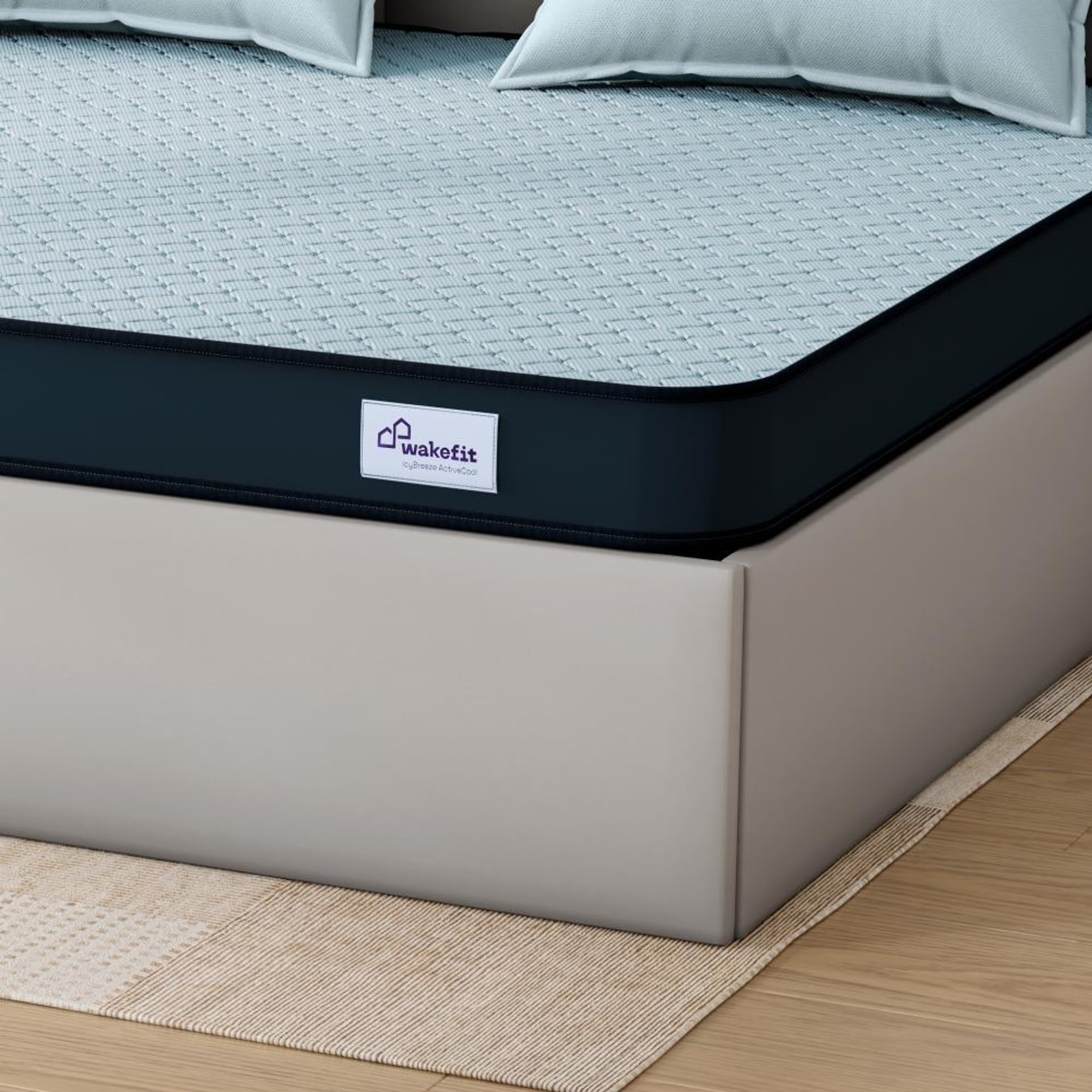 Wakefit IcyBreeze ActiveCool HR Foam Mattress Queen - 84" x 60" x 4" - 2.13m x 1.52m x 10.2cm 4 Wakefit IcyBreeze ActiveCool HR Foam Mattress Queen - 84" x 60" x 4" - 2.13m x 1.52m x 10.2cm