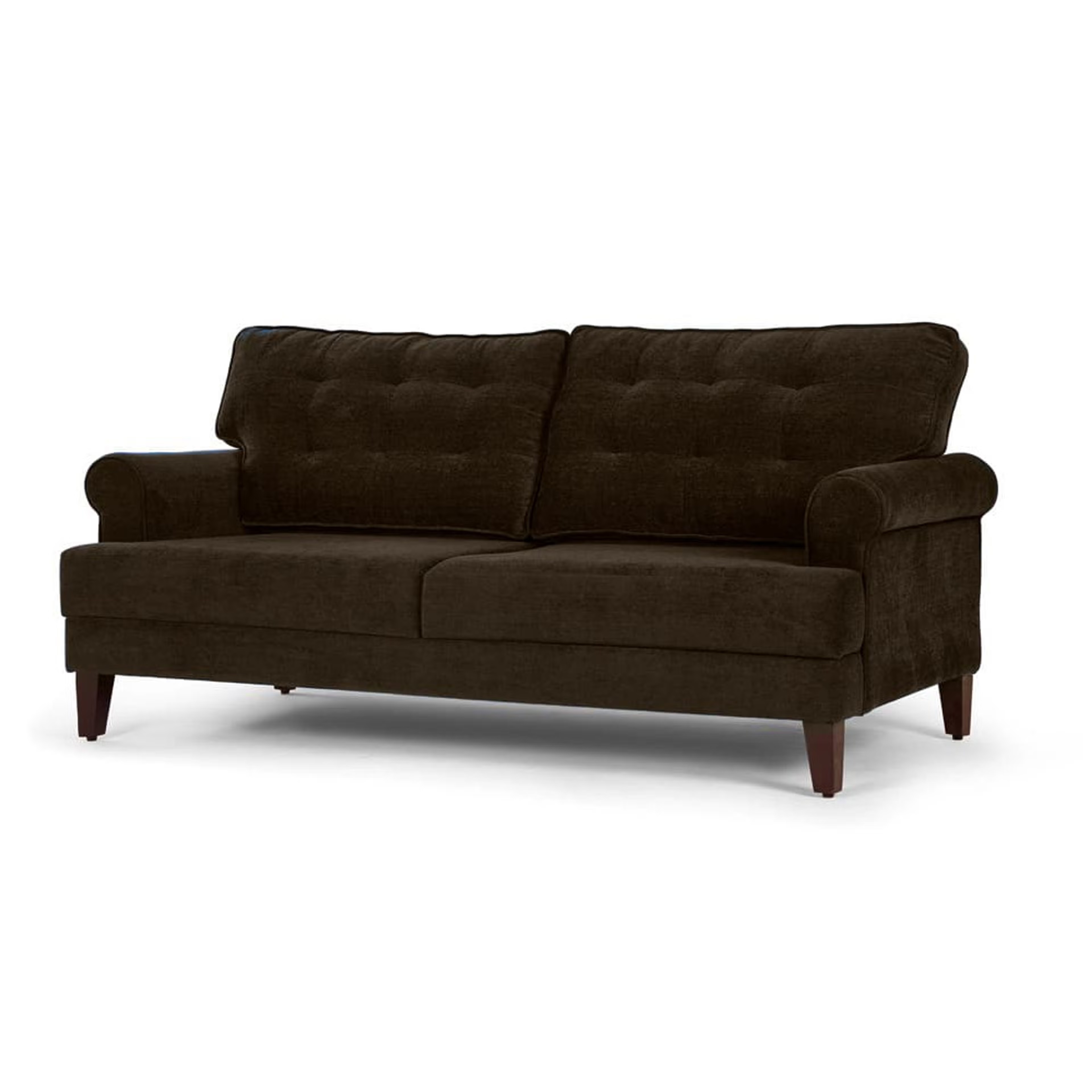 Home 36 Wakefit Dreamer Sofa Set (3+2+1) Regular, 3 + 2 + 1, Malphino Dark Earth