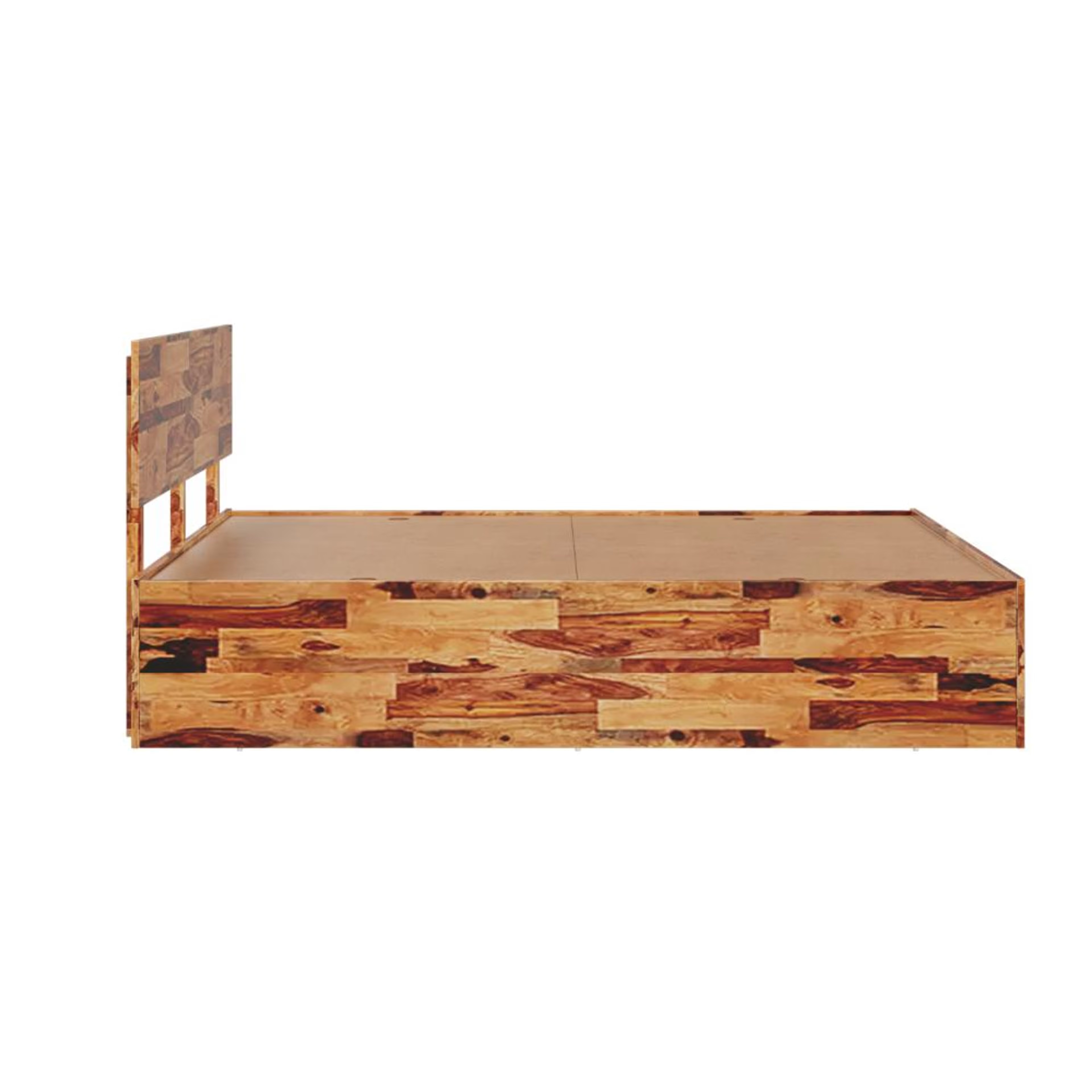 Home 46 Wakefit Andromeda Queen Sheesham Wood Bed Queen - 78" x 60\