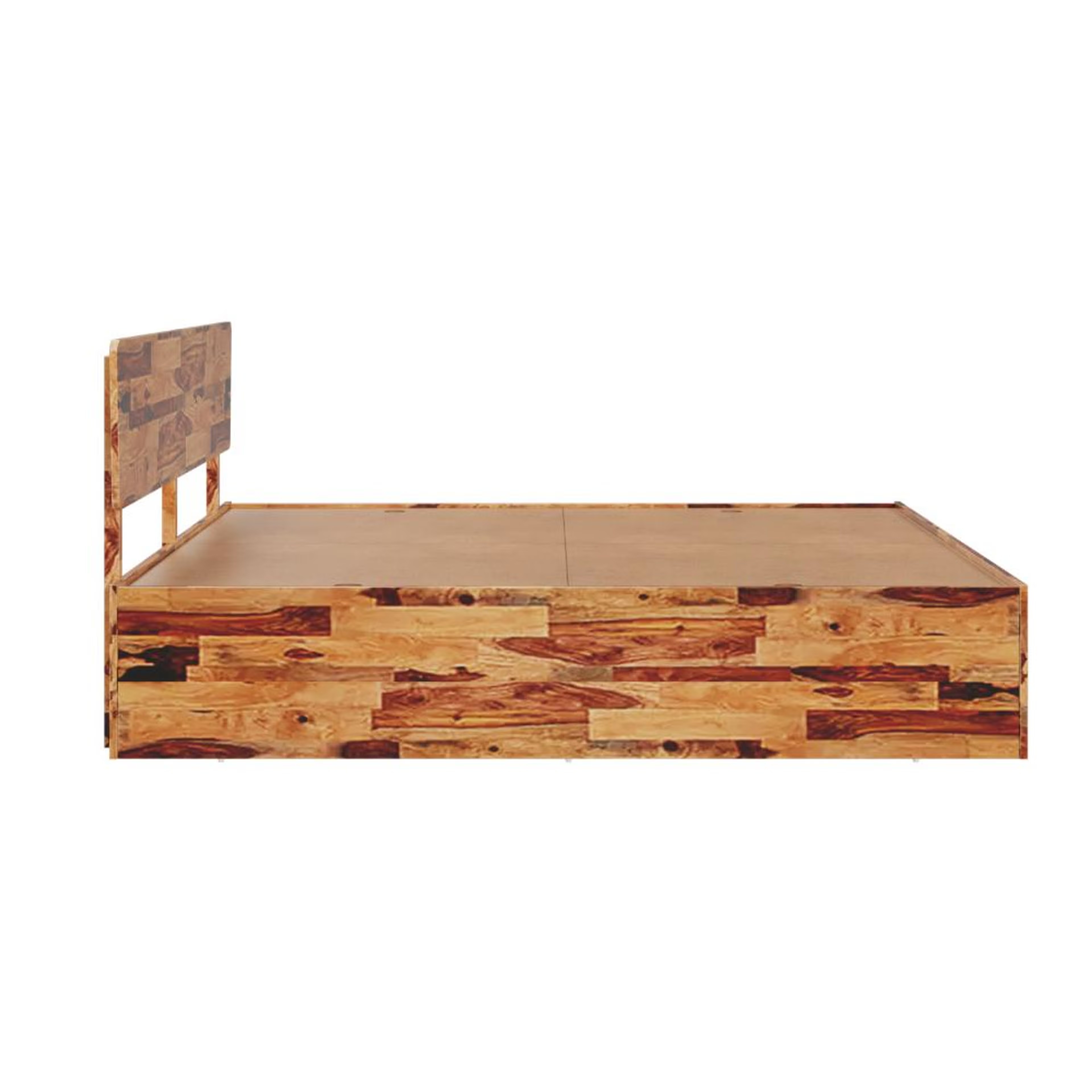 Wakefit Auriga King Sheesham Wood Bed King - 78" x 72\