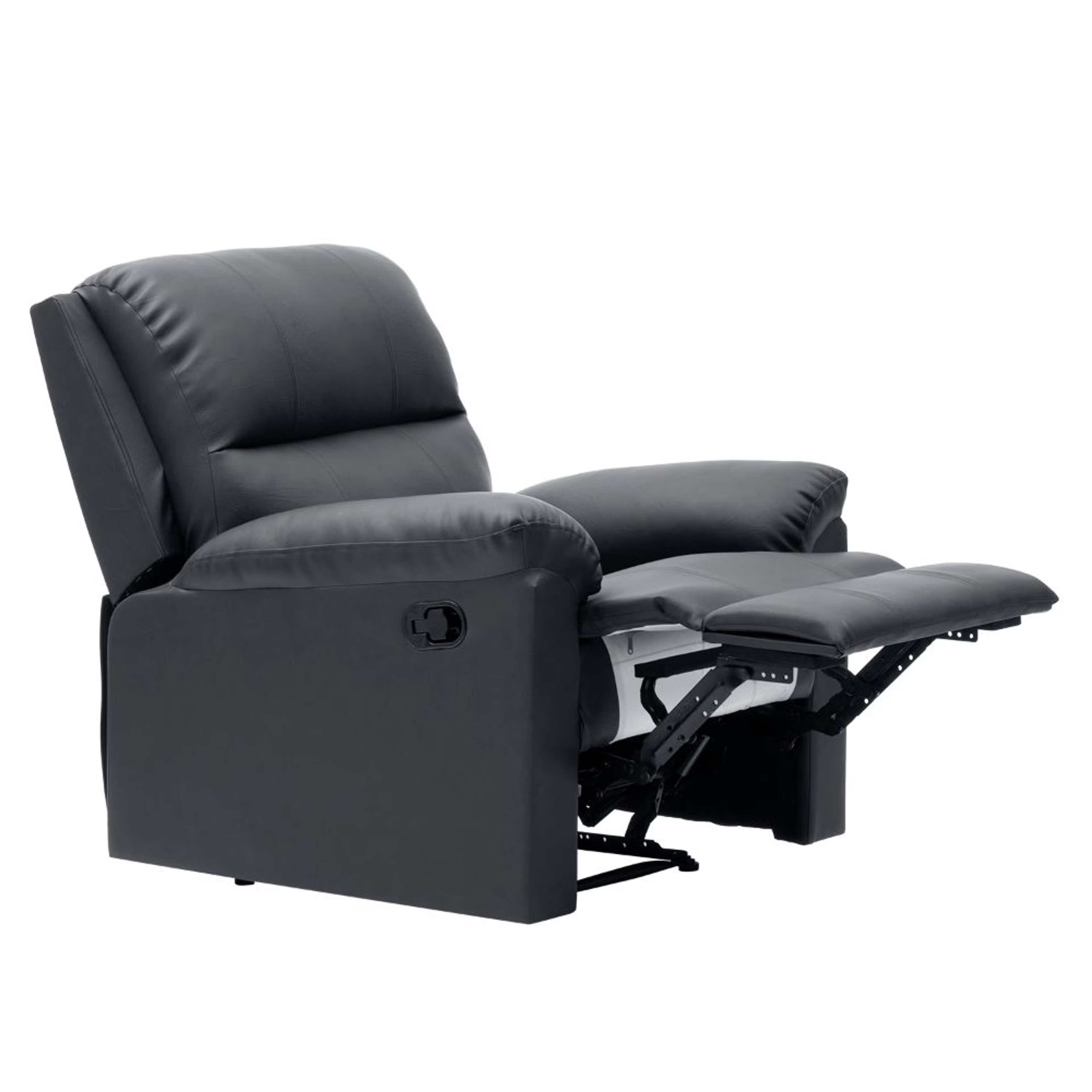 Wakefit Comforta Recliner - 1 Seater - Marble Grey Manual, Regular, 1 Seater, Marble Grey