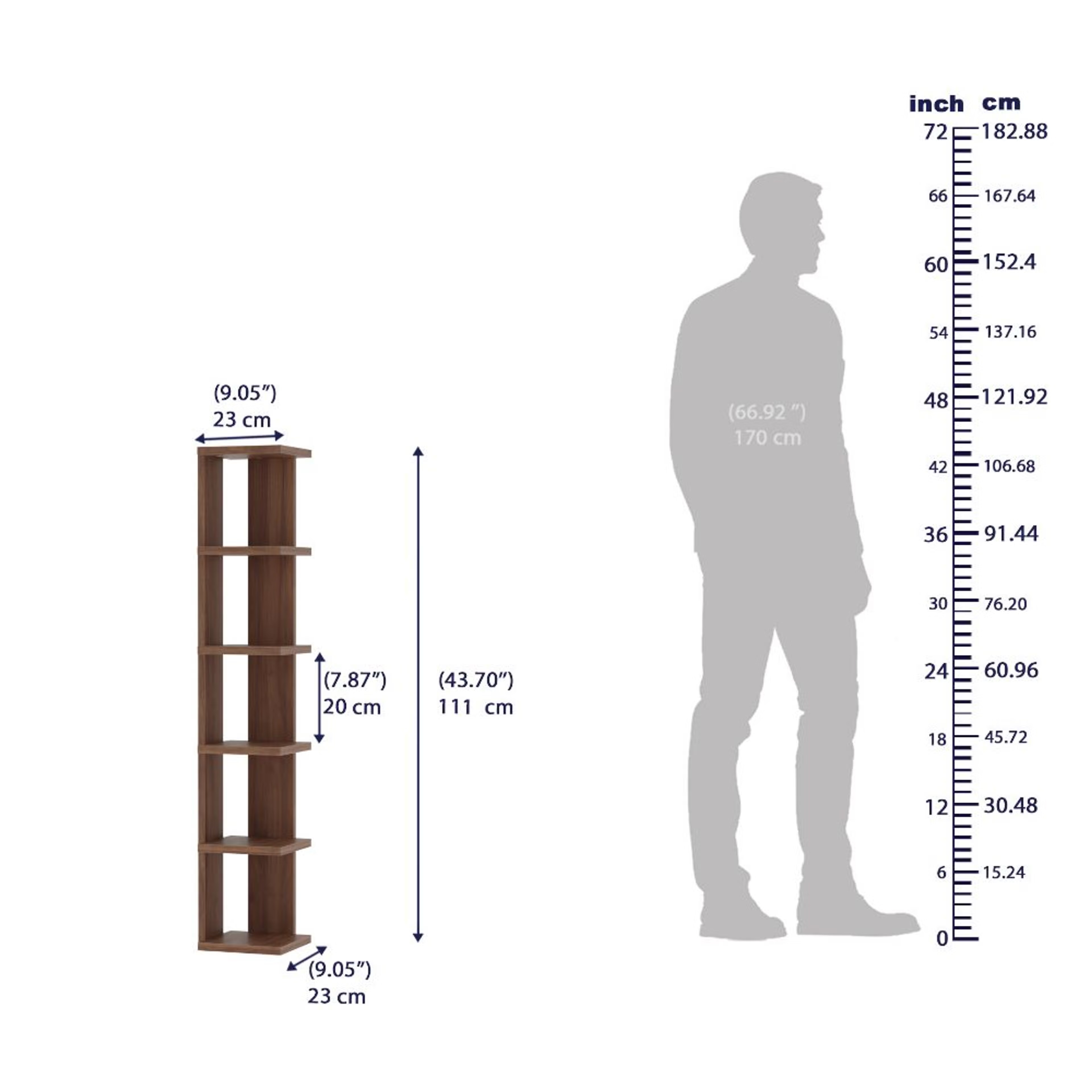 Wakefit Dyer Engineered Wood Bookshelf 6 Wakefit Dyer Engineered Wood Bookshelf