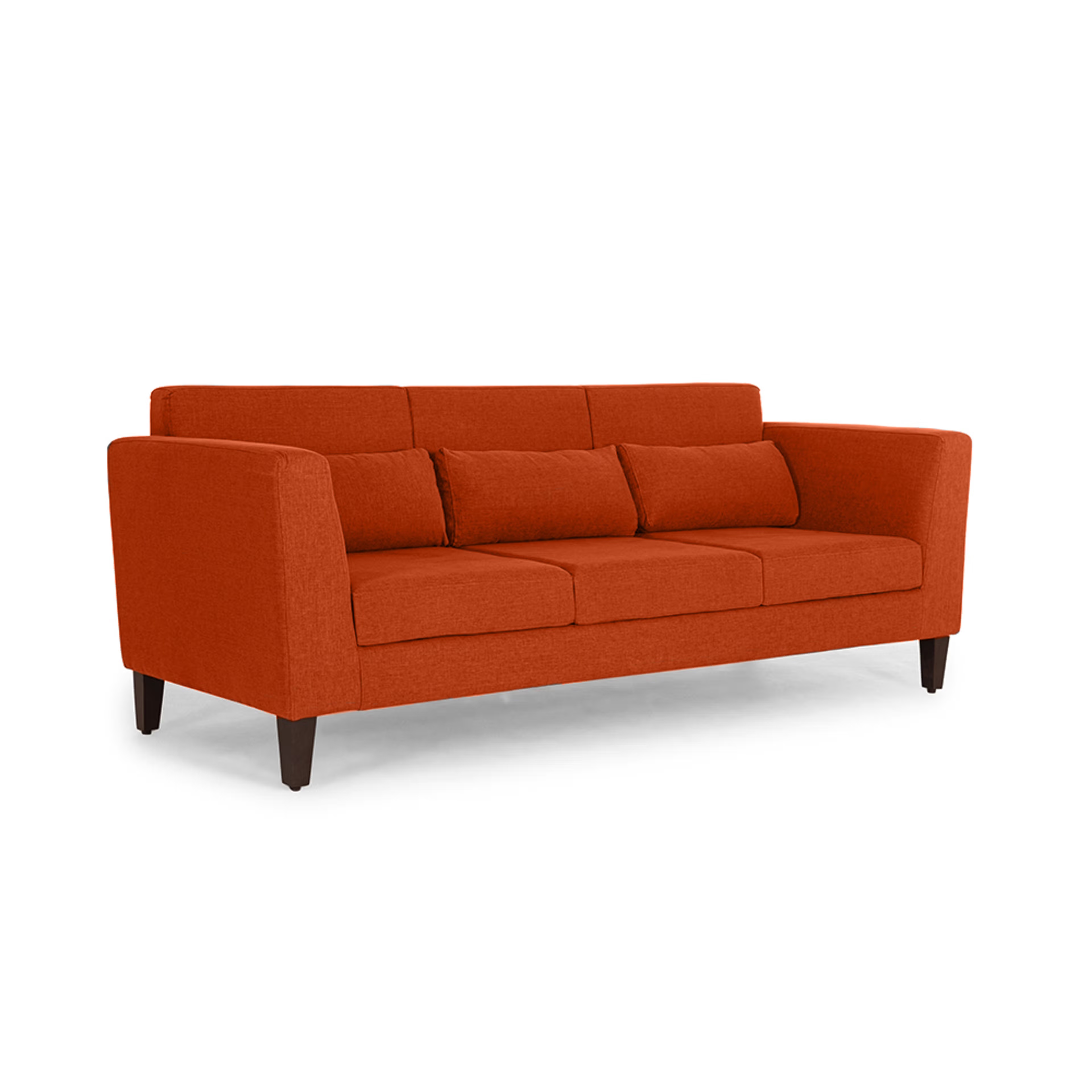 Wakefit Snoozepro Sofa - Three Seater Terracotta Regular, 3 Seater, Terracotta 5 Wakefit Snoozepro Sofa - Three Seater Terracotta Regular, 3 Seater, Terracotta