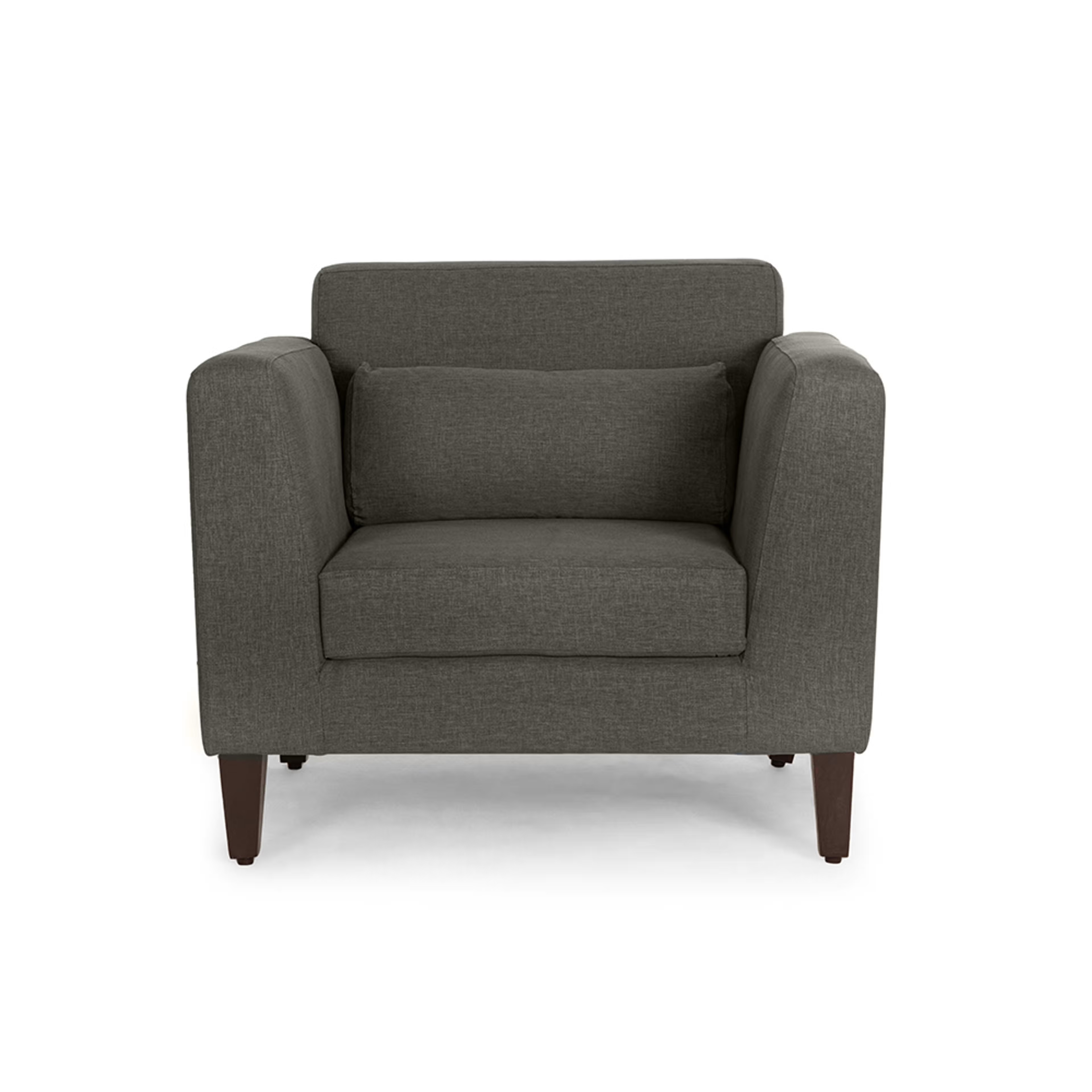 Home 47 Wakefit Snoozepro Sofa Set (3+1+1) Ash Grey Regular, 3 Seater + 1 Seater + 1 Seater, Ash Grey