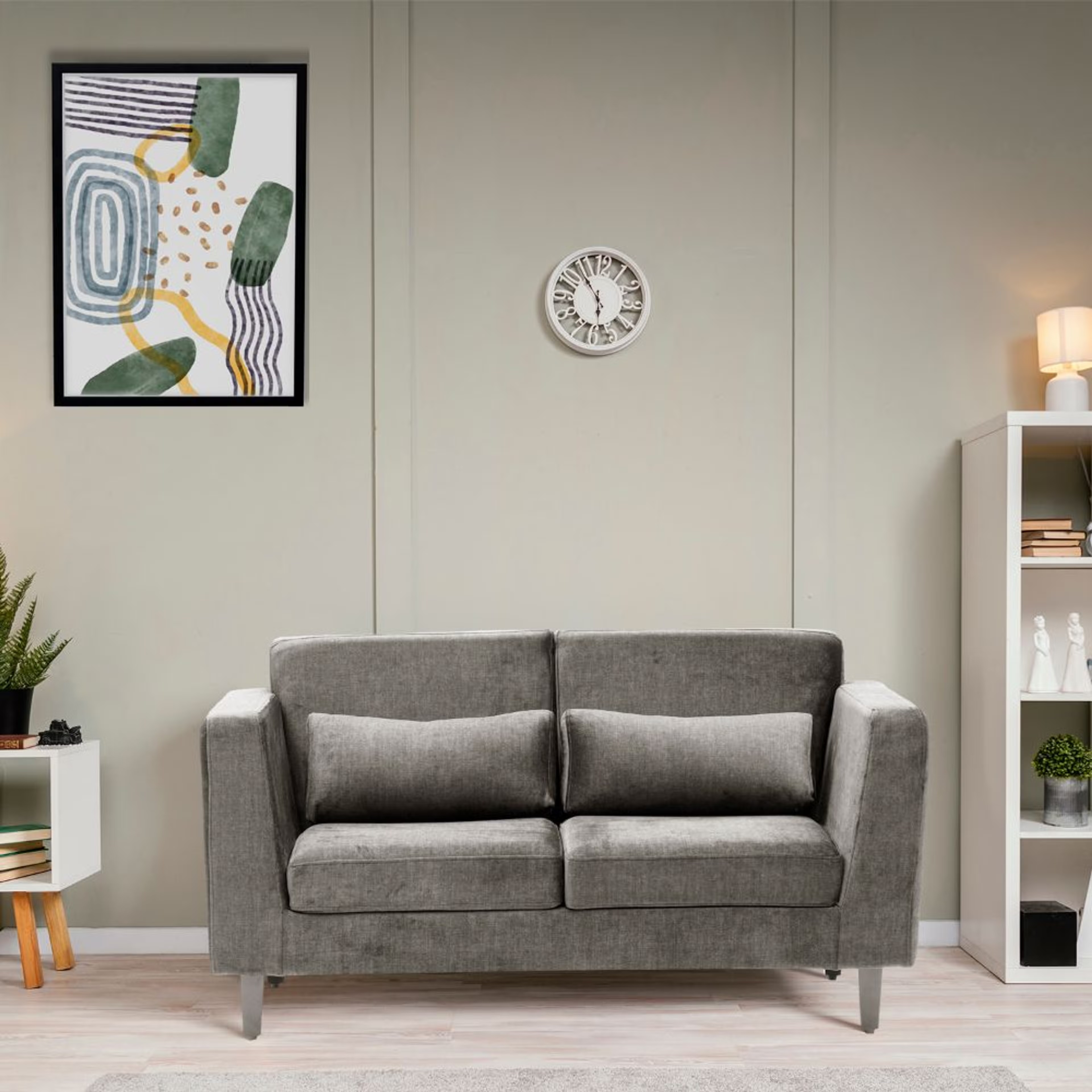 Home 36 Wakefit Snoozepro Plus Sofa Set - (2+1+1) Regular, 2 Seater + 1 Seater + 1 Seater, Taupe