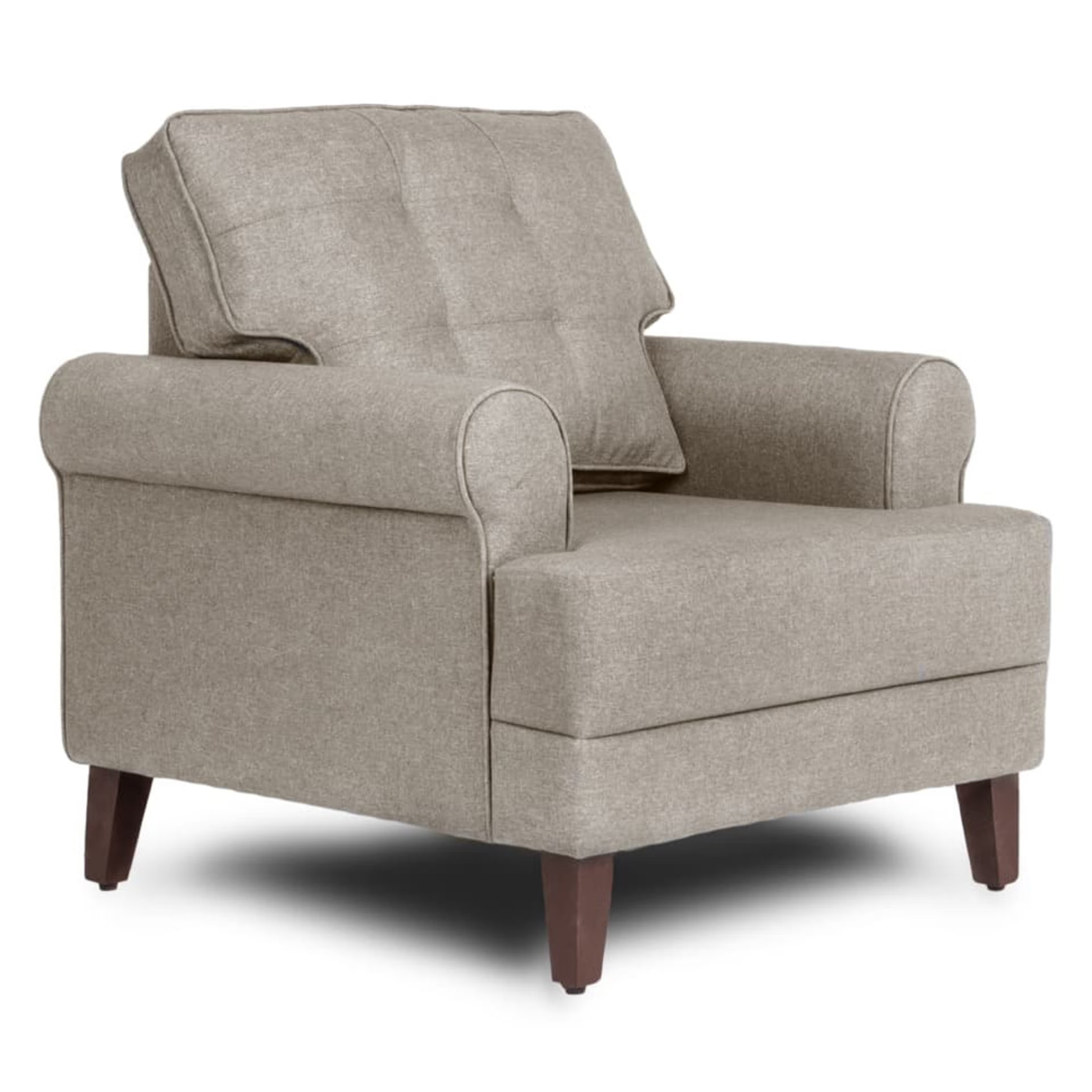 Wakefit Dreamer Sofa - Single Seater Regular, 1, Omega Pearl