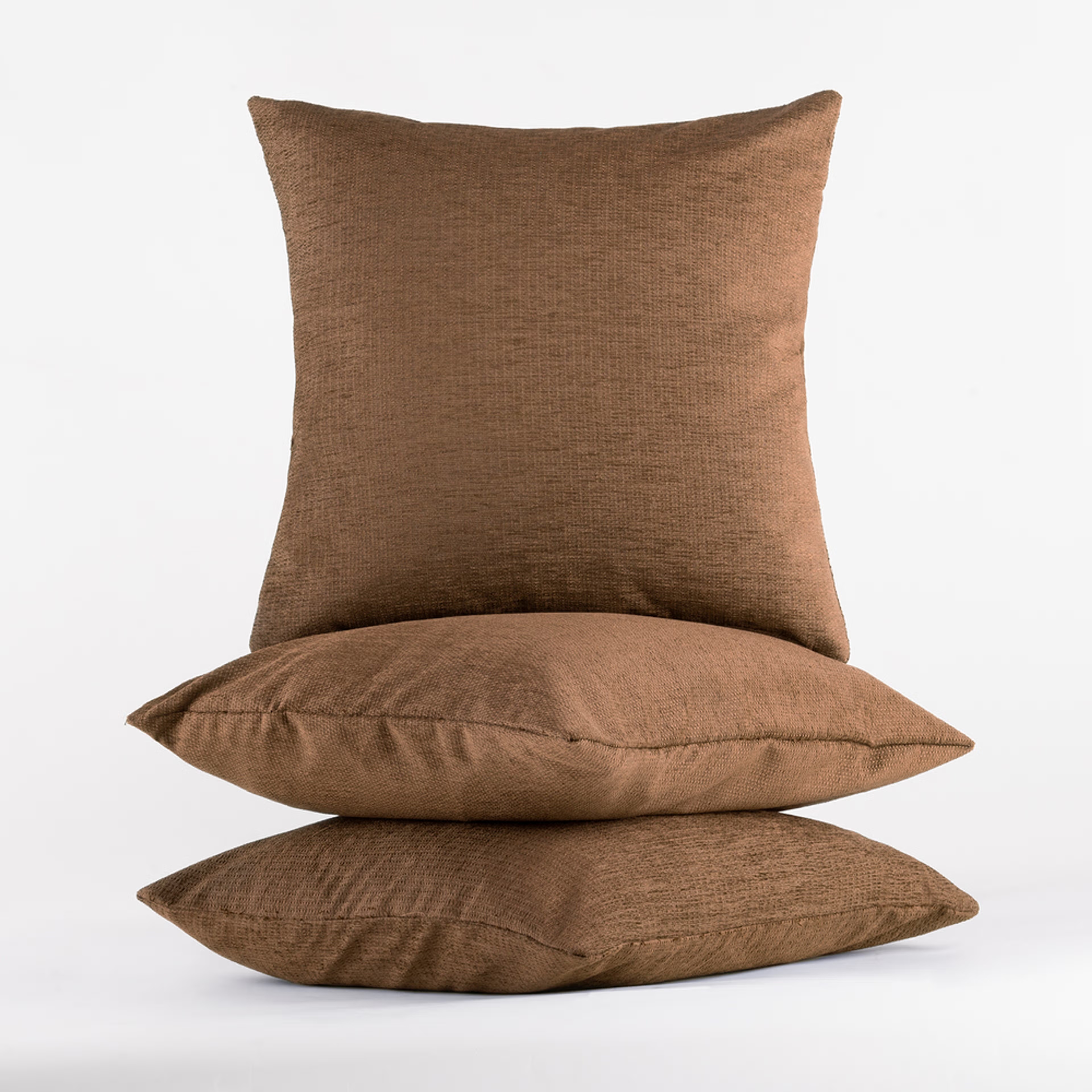 Wakefit Premium Cushion Cover Toffe Brown 16x16 Set of 3 set of 3, Toffe Brown 4 Wakefit Premium Cushion Cover Toffe Brown 16x16 Set of 3 set of 3, Toffe Brown