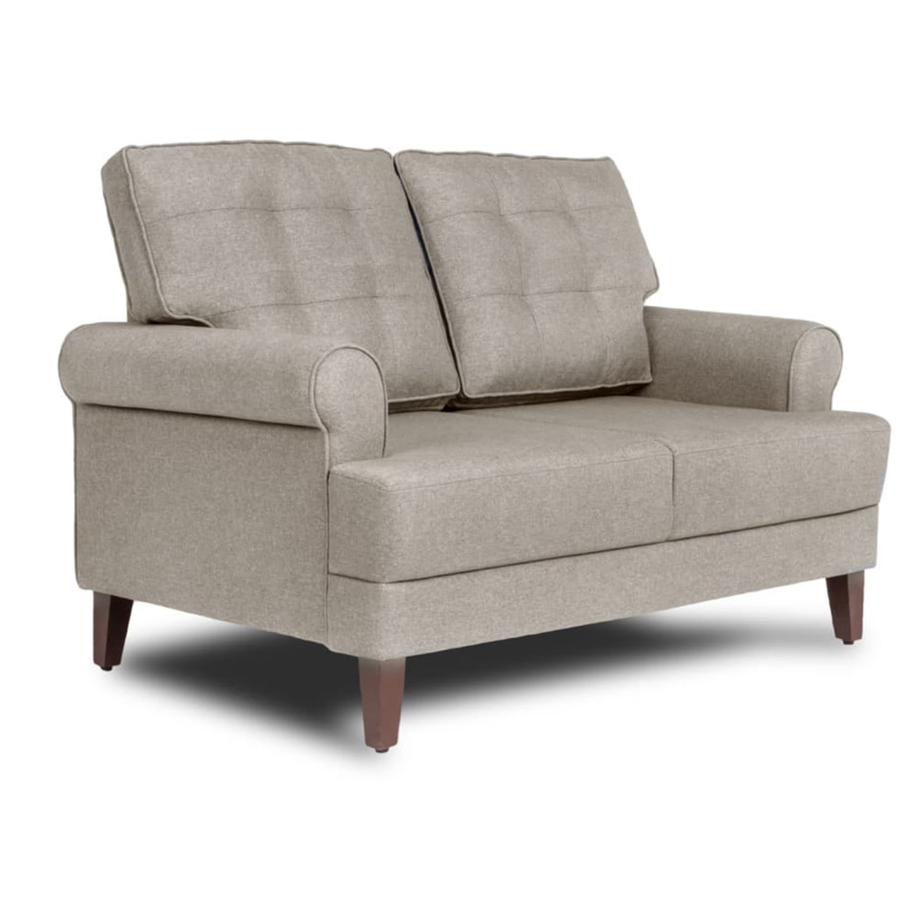 Wakefit Dreamer Sofa - Two Seater Regular, 2, Omega Pearl