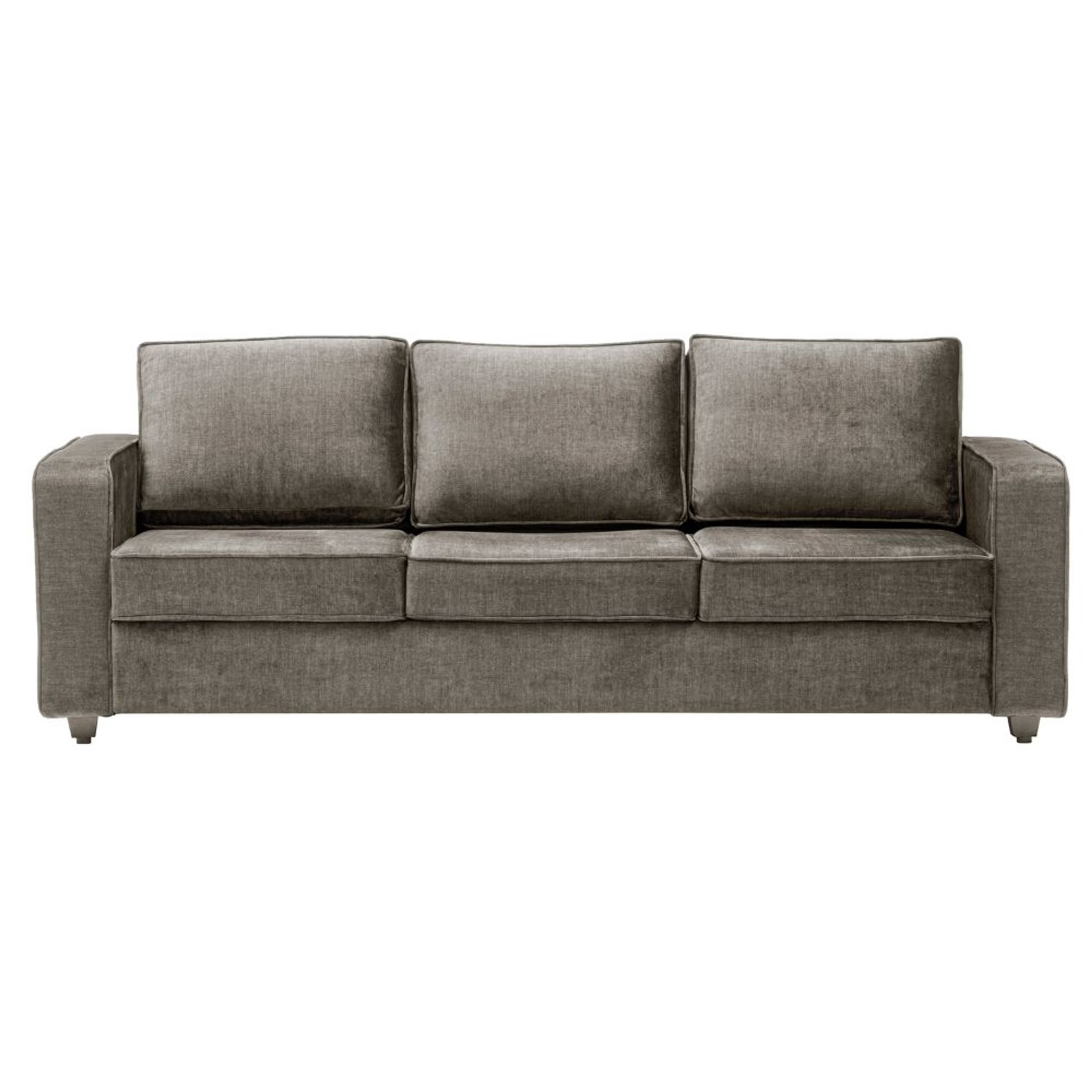 Home 45 Wakefit Napper Plus Sofa - Three Seater Vogue Taupe Regular, Three Seater, Taupe