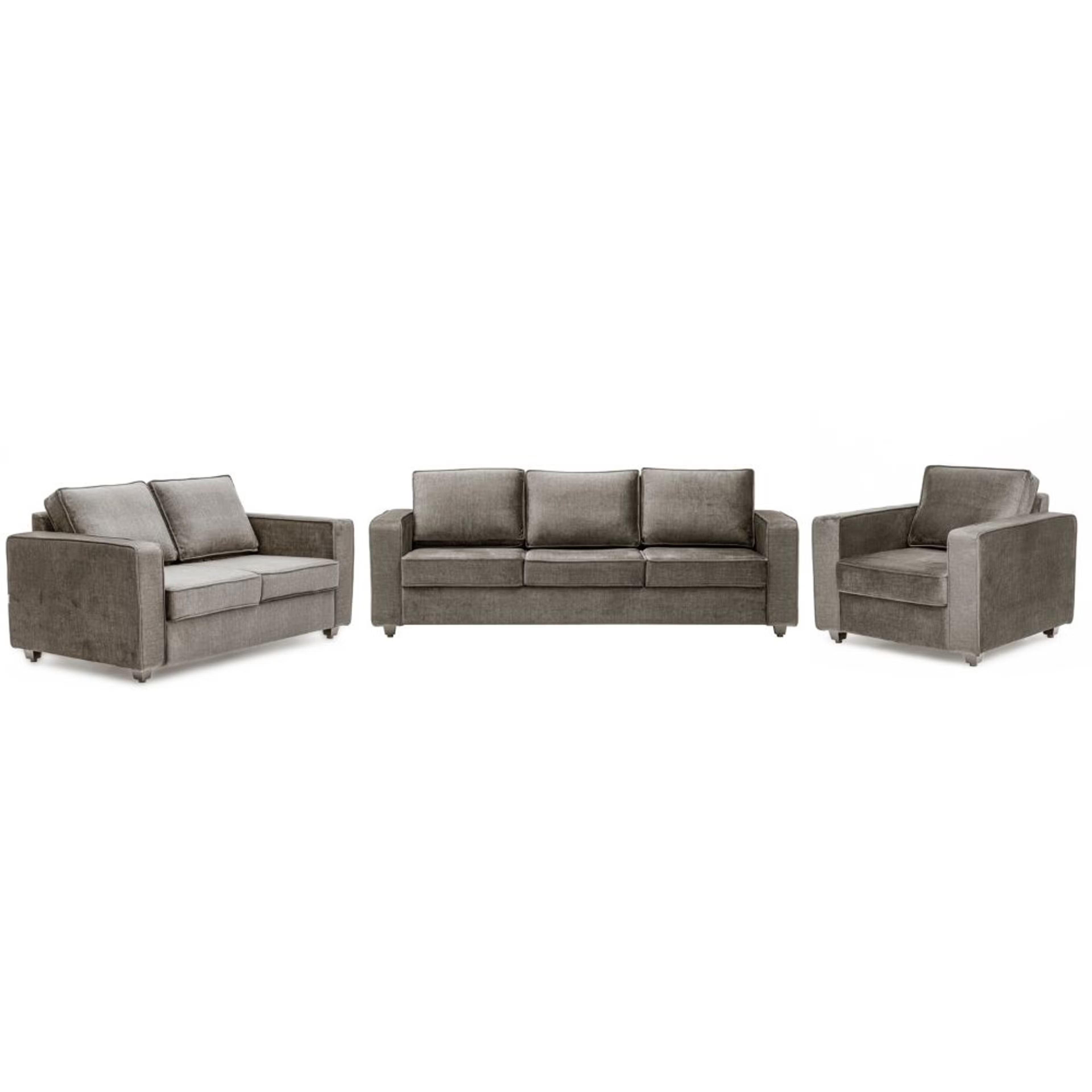 Wakefit Napper Plus Sofa Set - (3+2+1) Vogue Taupe Regular, Set (3+2+1), Taupe