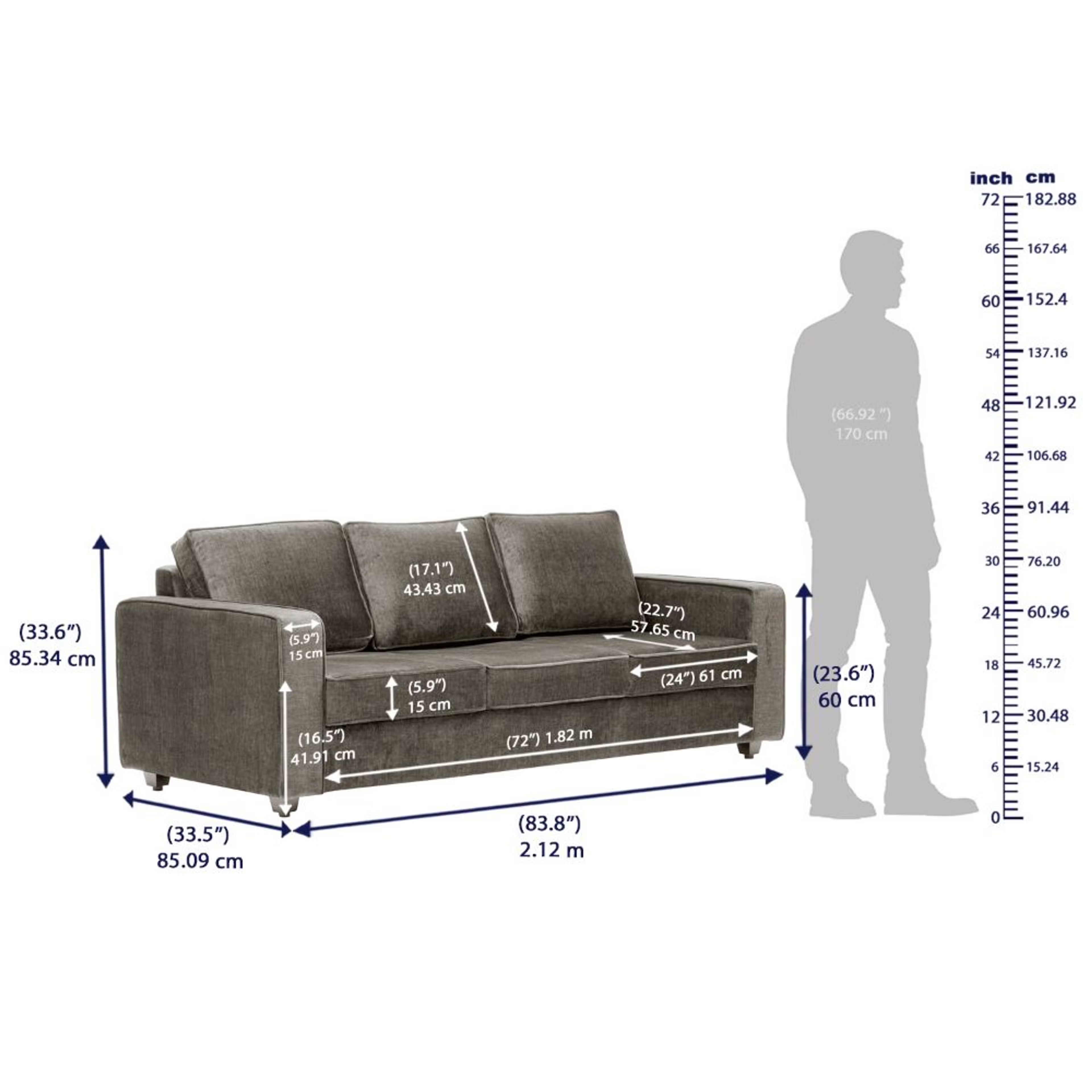 Wakefit Napper Plus Sofa Set - (3+2+1) Vogue Taupe Regular, Set (3+2+1), Taupe 13 Wakefit Napper Plus Sofa Set - (3+2+1) Vogue Taupe Regular, Set (3+2+1), Taupe