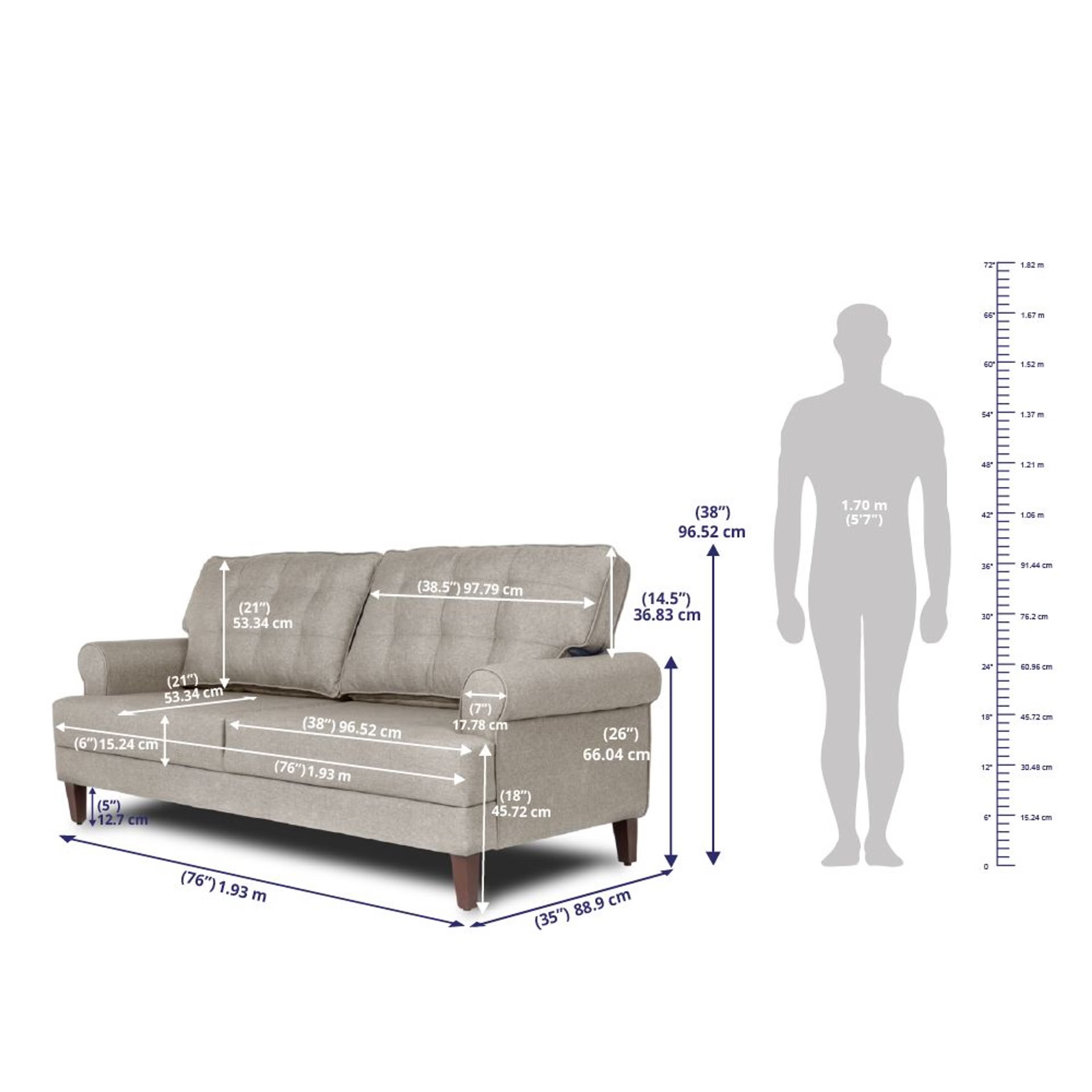 Wakefit Dreamer Sofa Set (3+1+1) Regular, 3 + 1 + 1, Omega Pearl 5 Wakefit Dreamer Sofa Set (3+1+1) Regular, 3 + 1 + 1, Omega Pearl