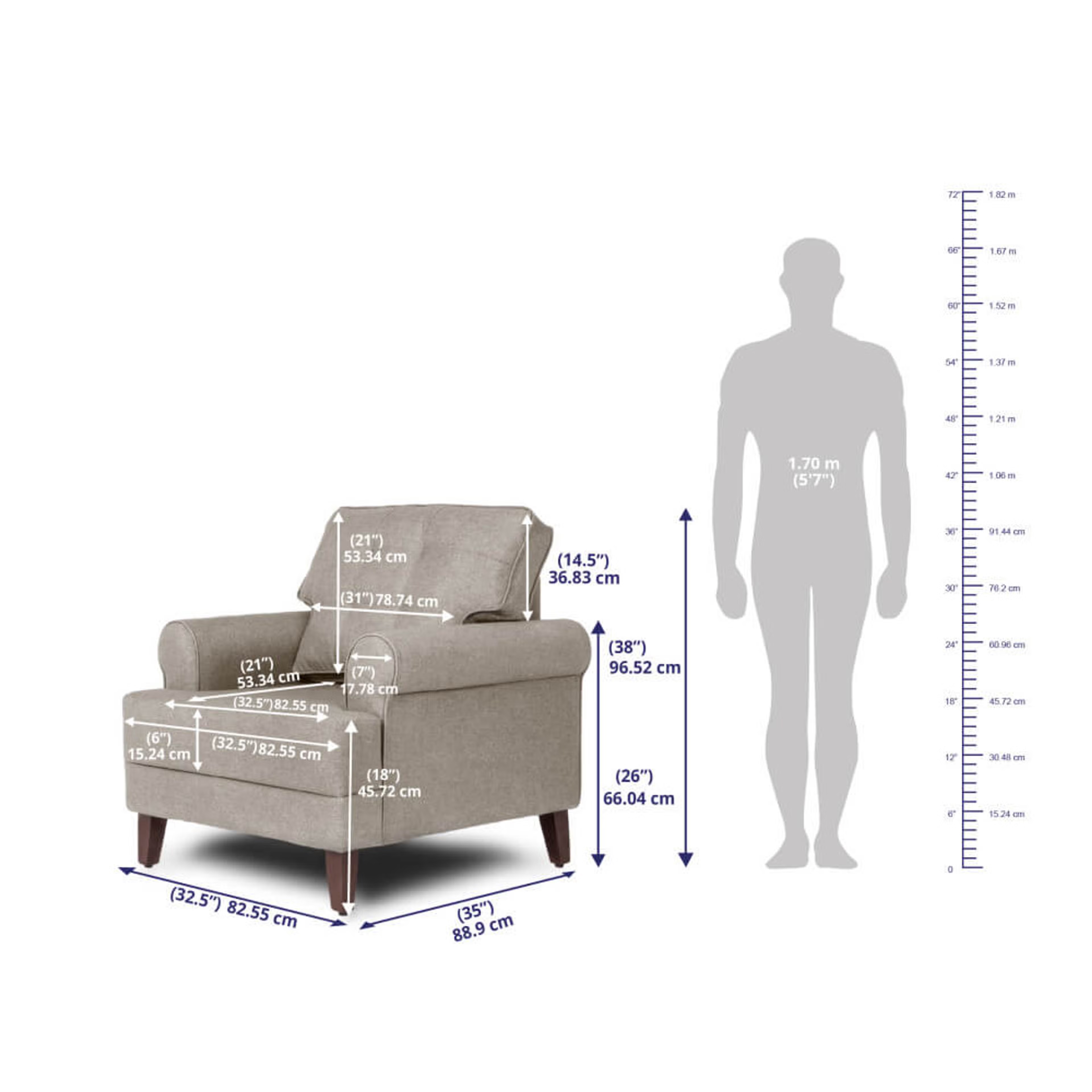 Wakefit Dreamer Sofa Set (3+1+1) Regular, 3 + 1 + 1, Omega Pearl 9 Wakefit Dreamer Sofa Set (3+1+1) Regular, 3 + 1 + 1, Omega Pearl