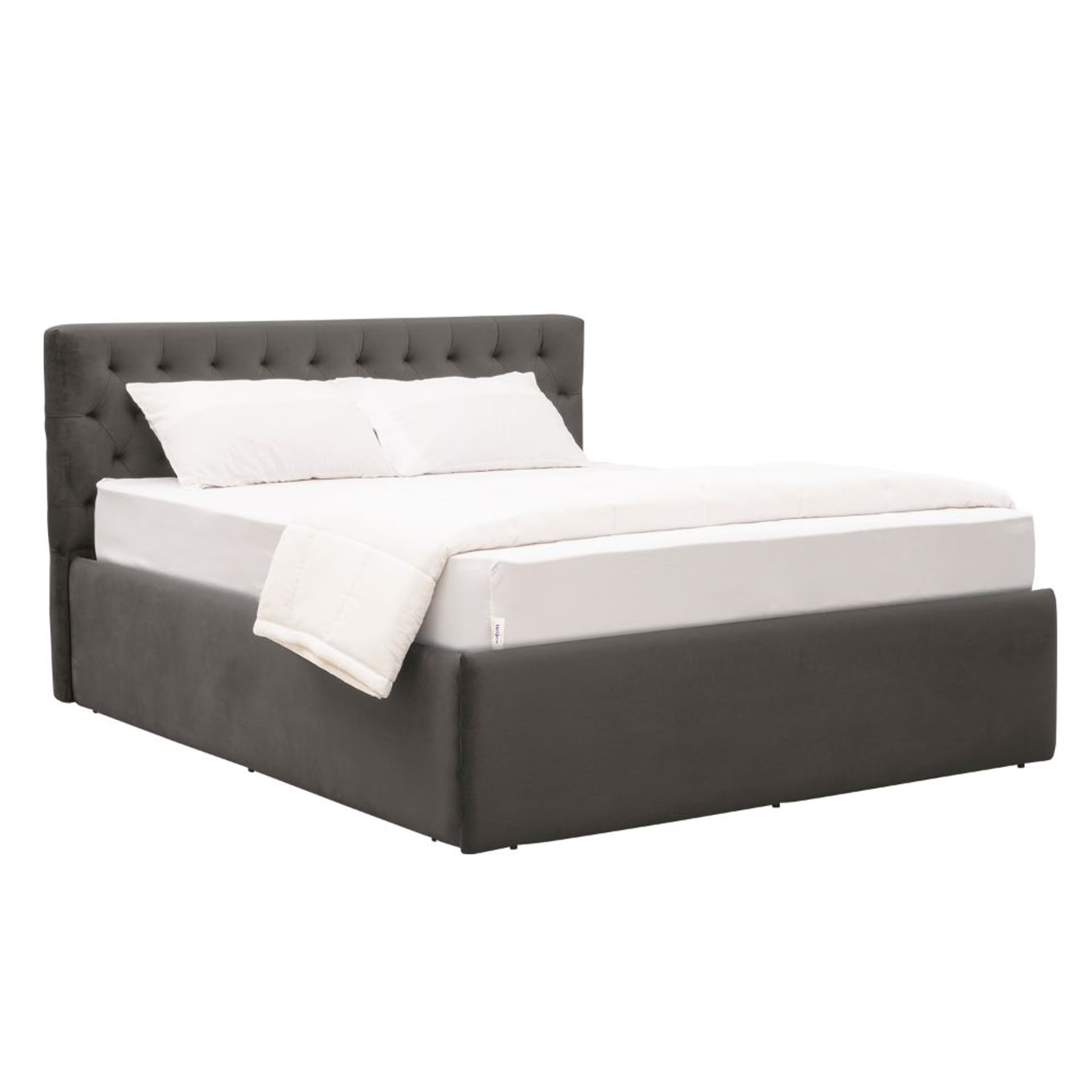 Wakefit Solis Queen Size Storage Upholstered Bed Queen - 78" x 60\