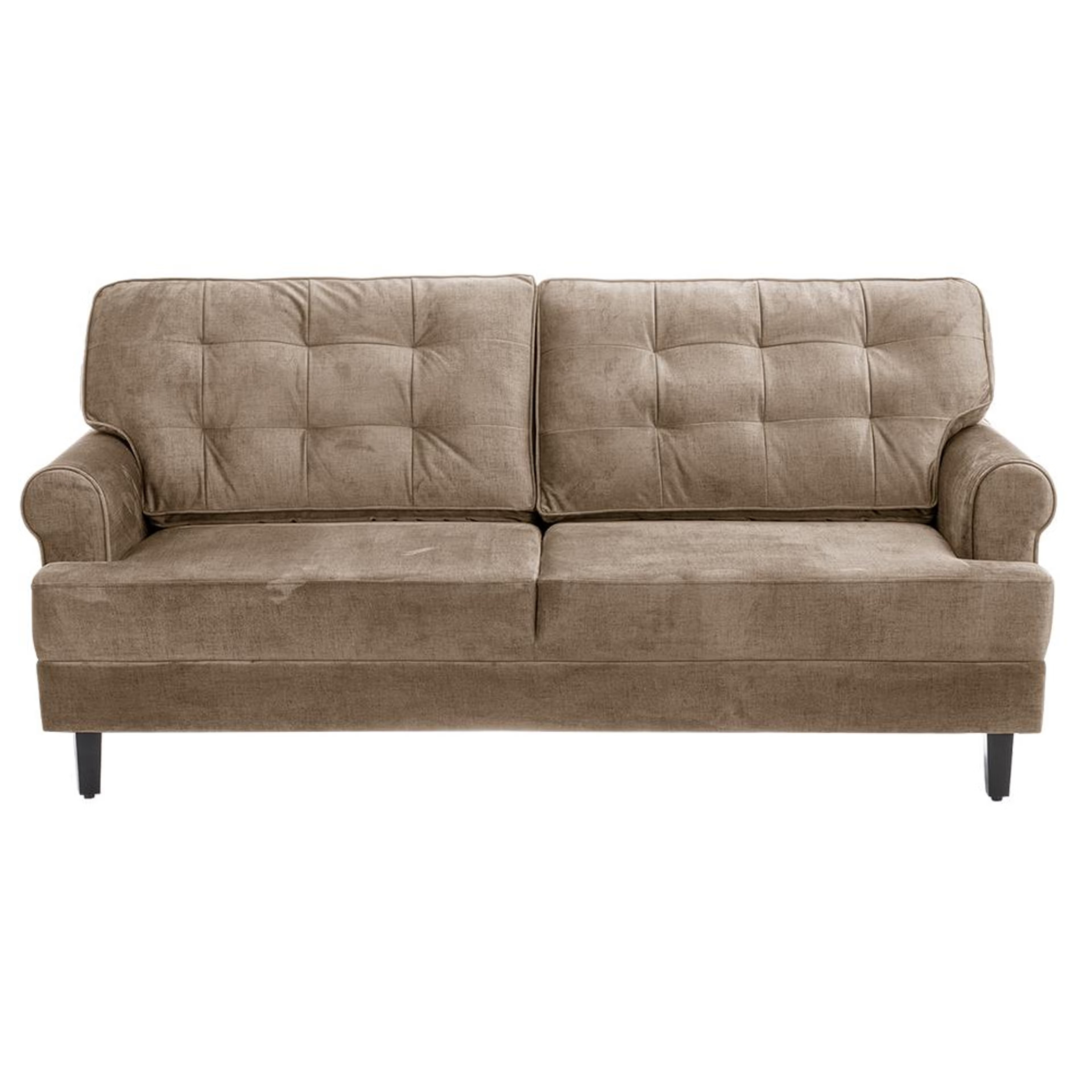 Wakefit Dreamer Plus Sofa Set - (3+1+1) Regular, Set (3+1+1), Mocha Brown