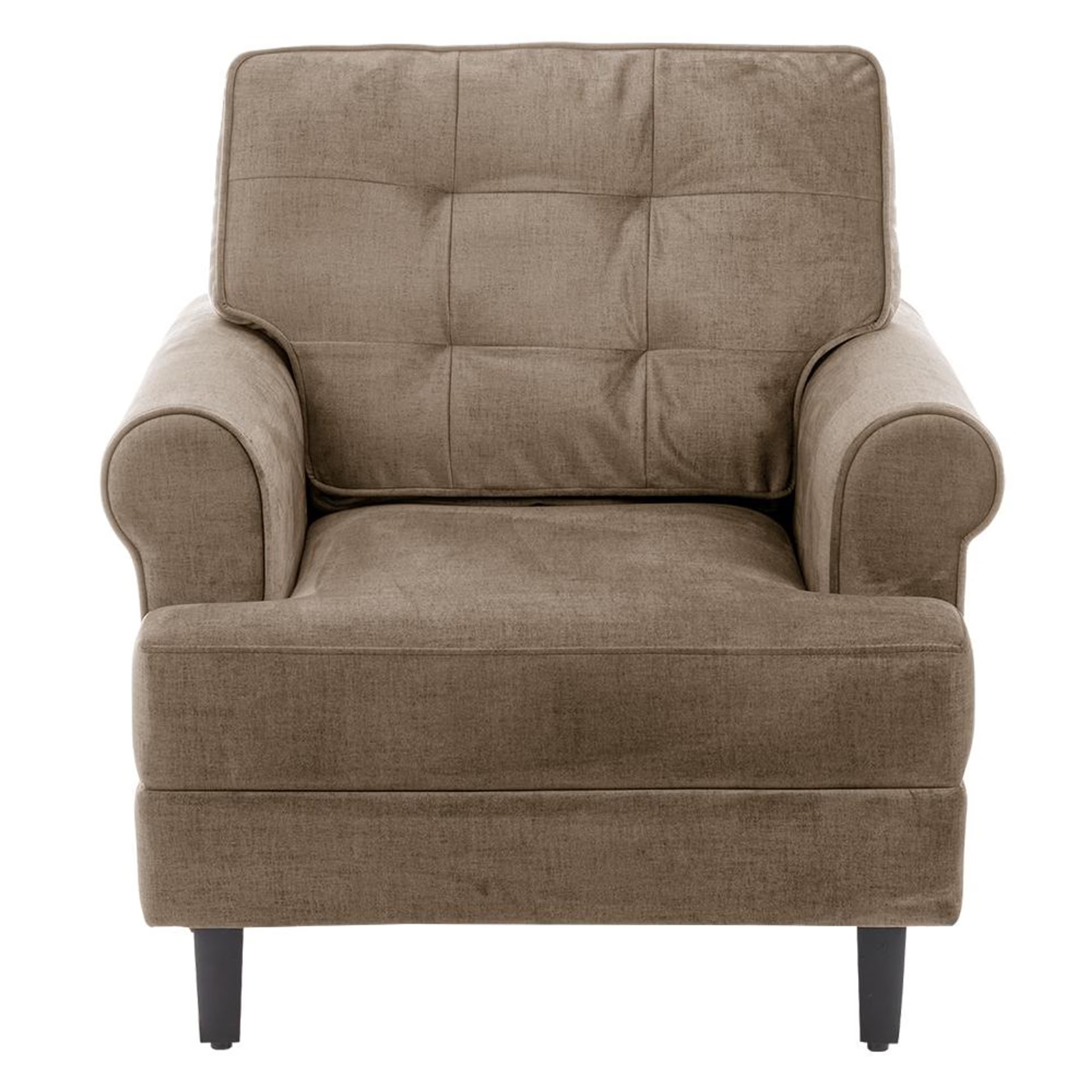 Wakefit Dreamer Plus Sofa Set - (3+1+1) Regular, Set (3+1+1), Mocha Brown