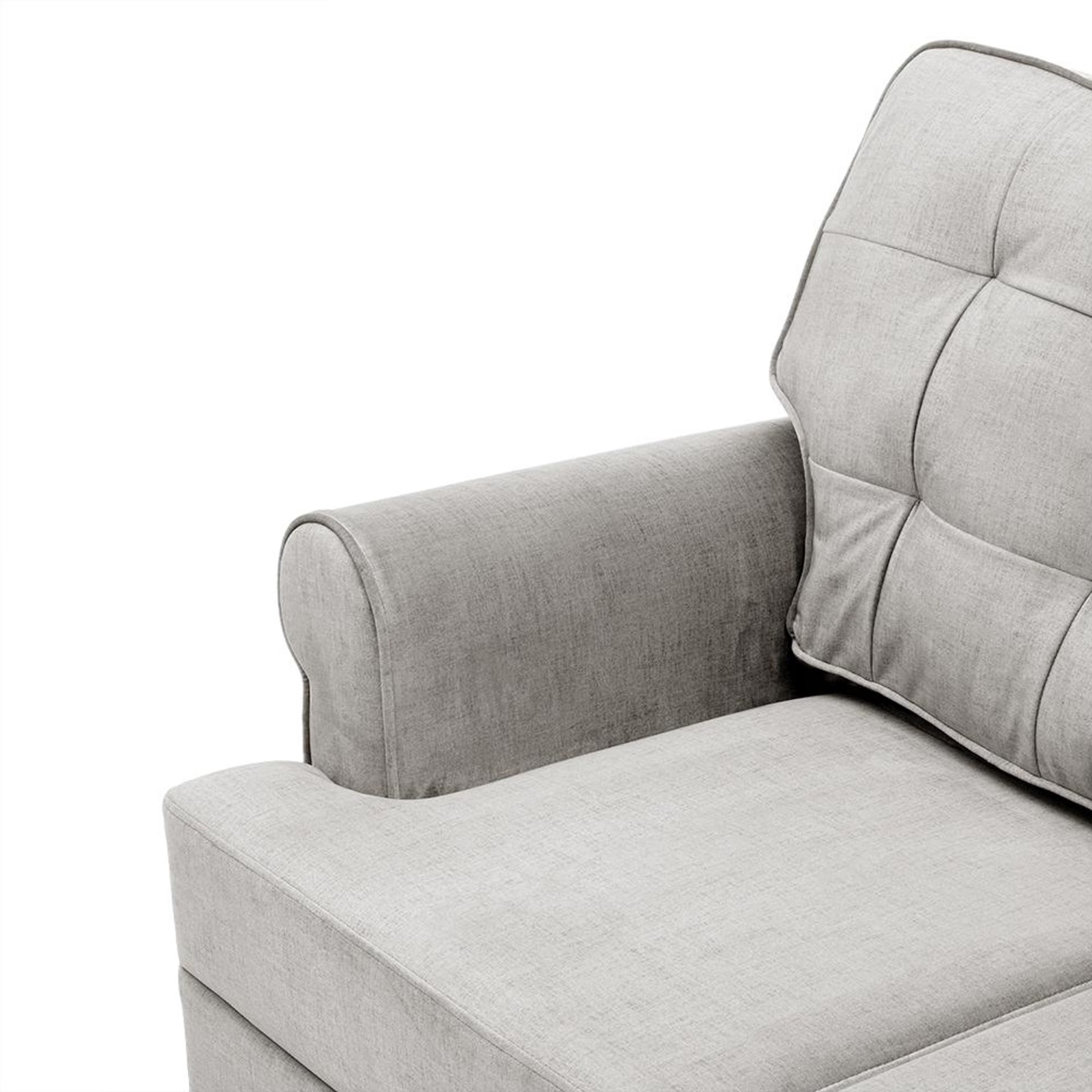 Wakefit Dreamer Plus Sofa Set - (3+2) Regular, Set (3+2), White 4 Wakefit Dreamer Plus Sofa Set - (3+2) Regular, Set (3+2), White