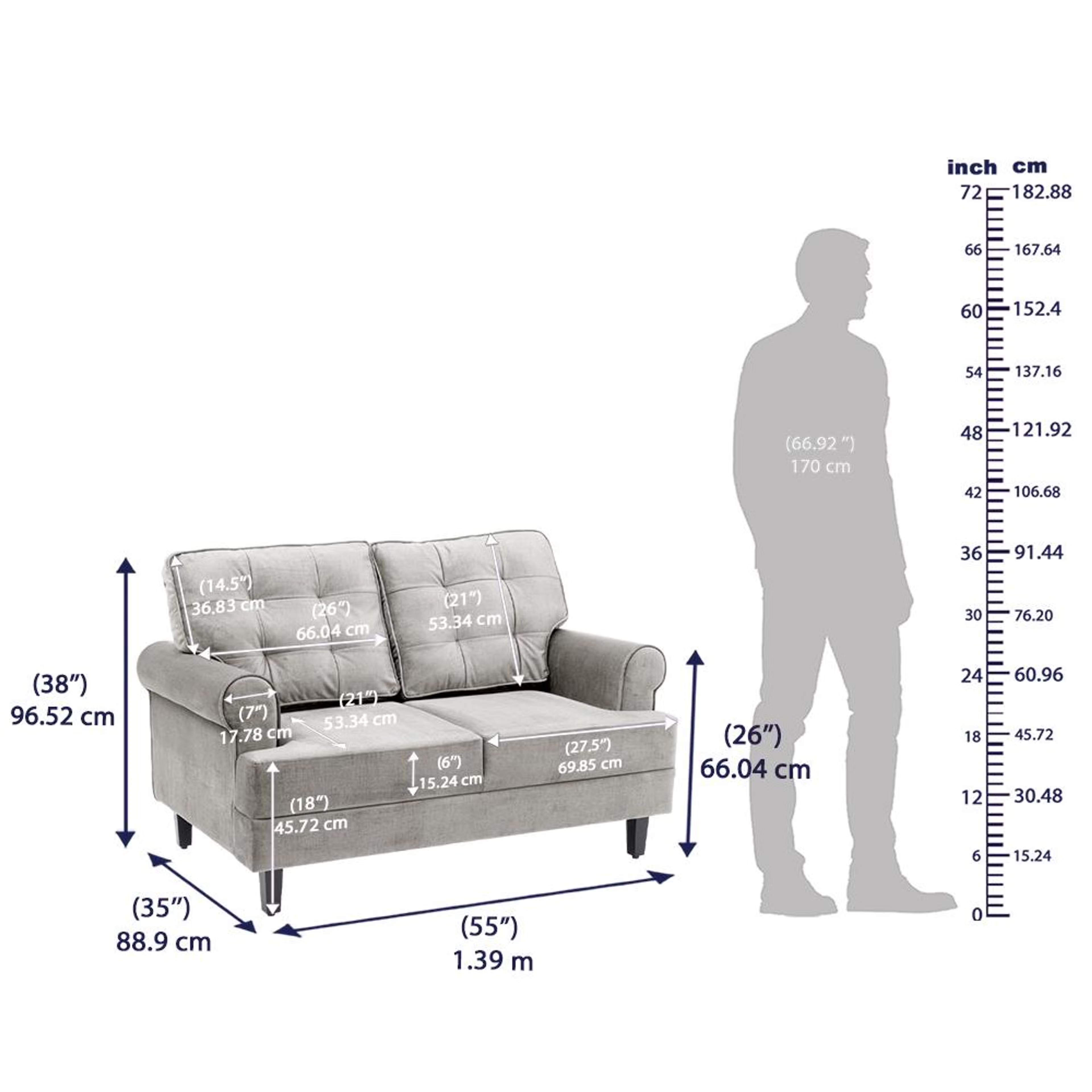 Wakefit Dreamer Plus Sofa Set - (3+2+1) Regular, Set (3+2+1), White