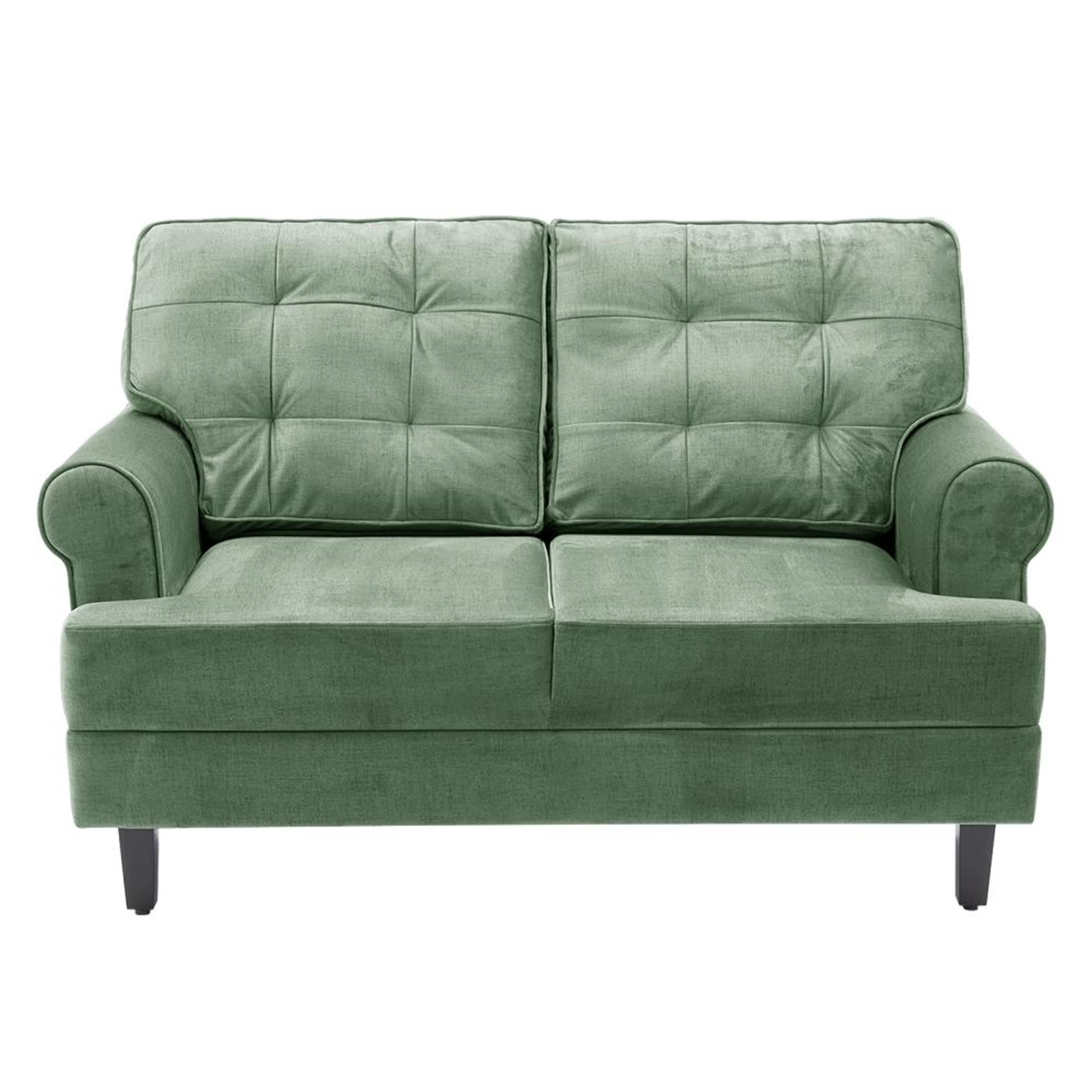 Home 43 Wakefit Dreamer Plus Sofa - Two Seater Regular, Two Seater, Green