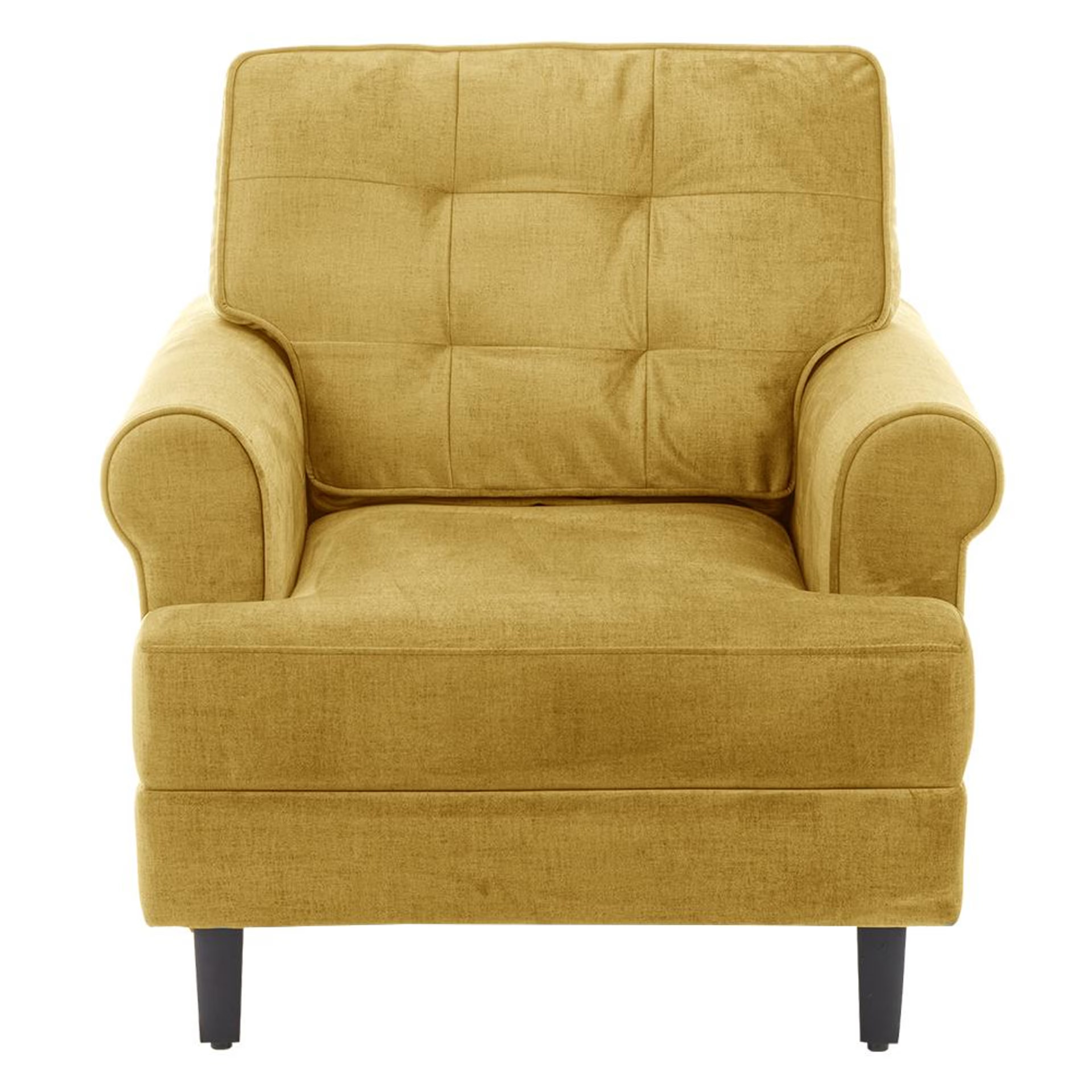 Wakefit Dreamer Plus Sofa - Single Seater Regular, Single Seater, Yellow